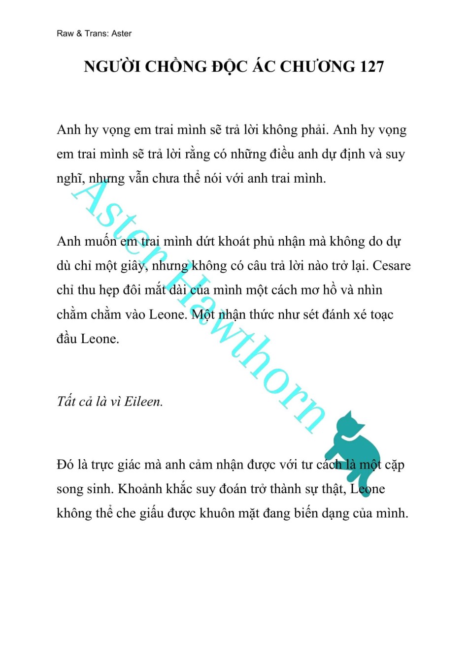 [NOVEL] Người Chồng Độc Ác 