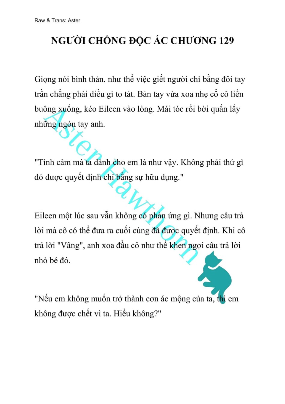 [NOVEL] Người Chồng Độc Ác 