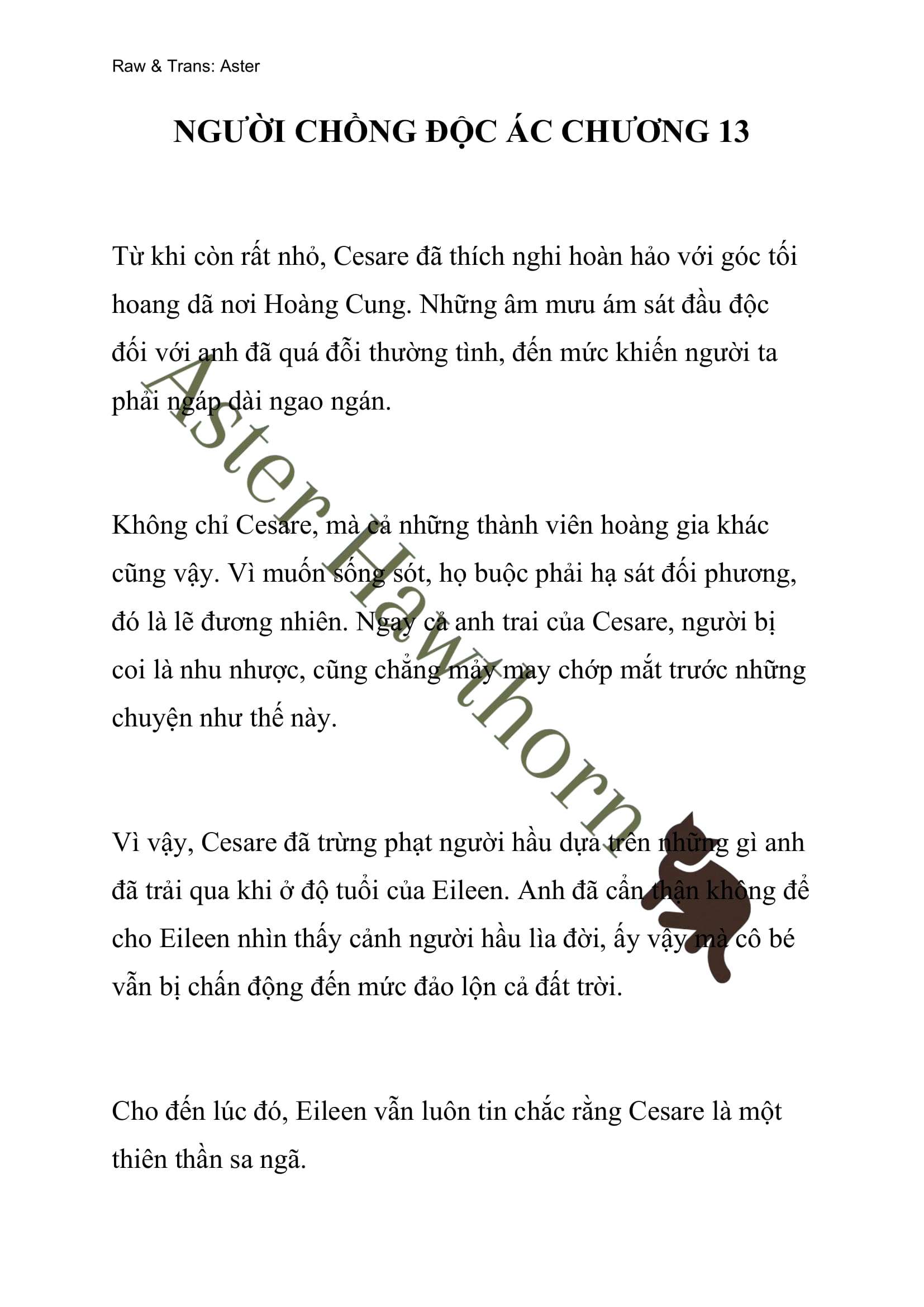 [NOVEL] Người Chồng Độc Ác 