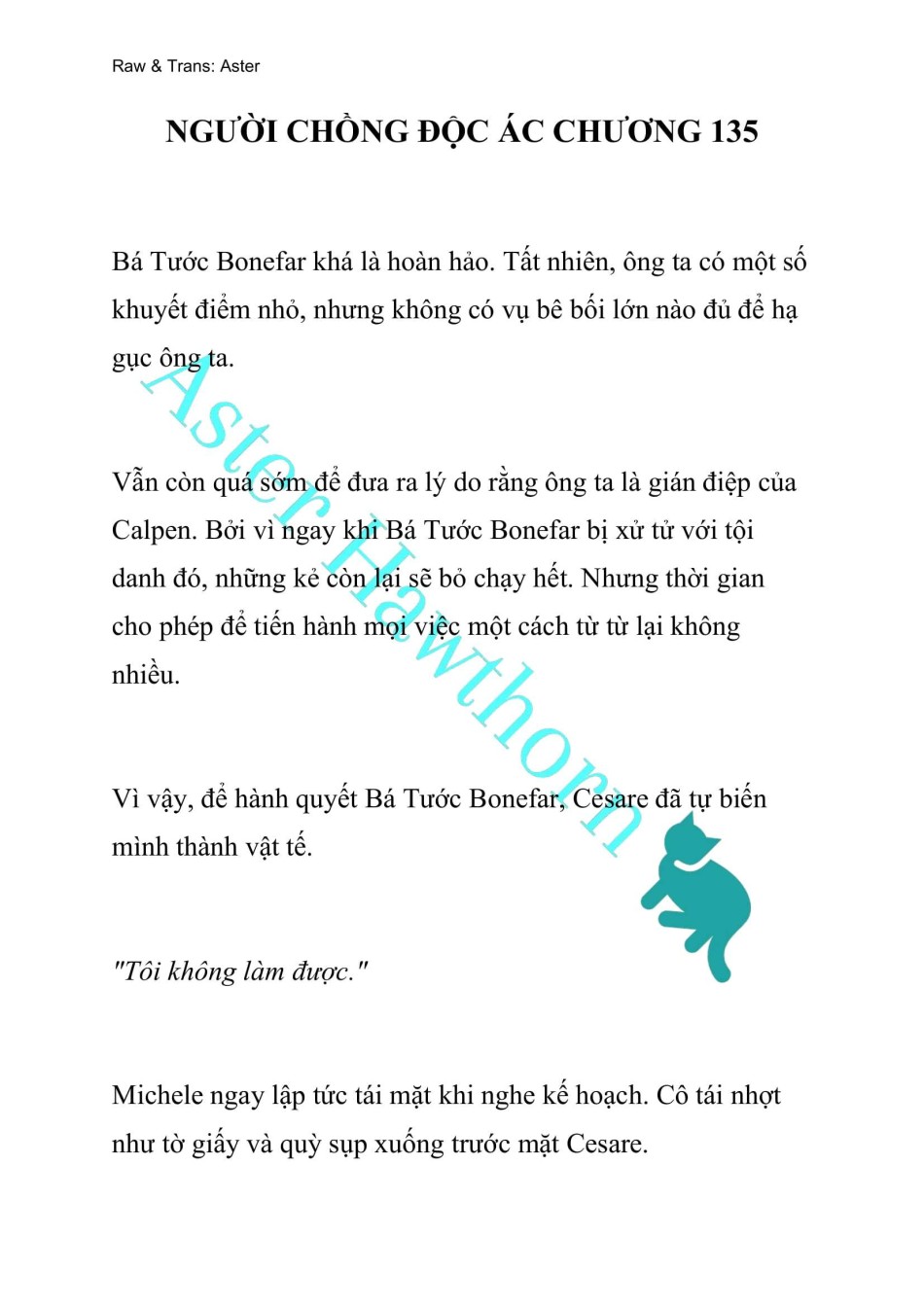 [NOVEL] Người Chồng Độc Ác 