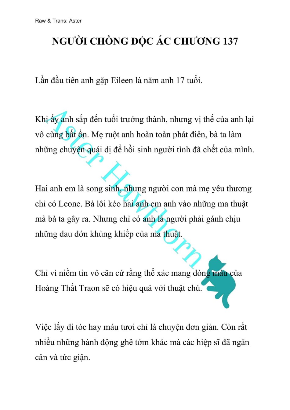 [NOVEL] Người Chồng Độc Ác 