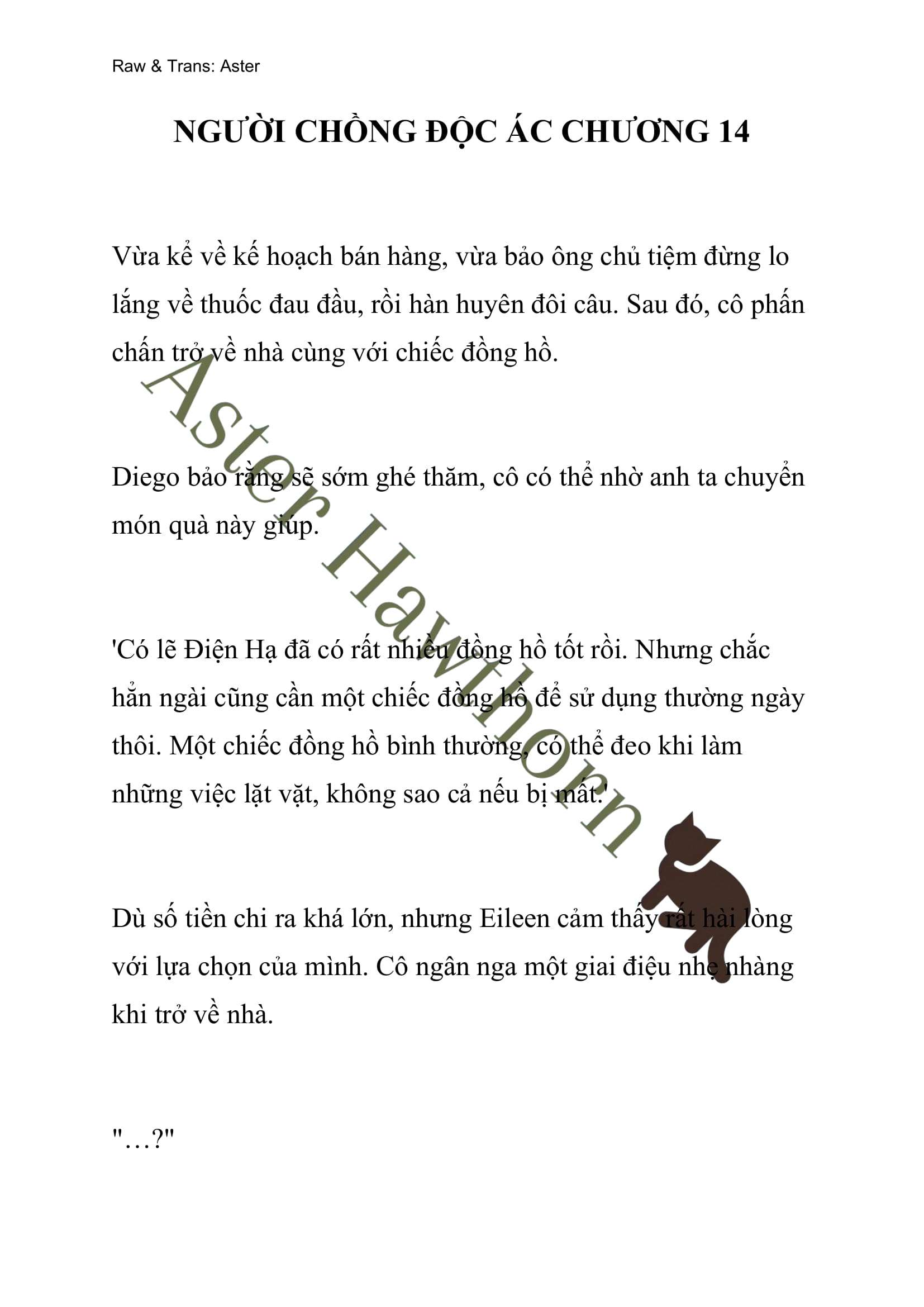 [NOVEL] Người Chồng Độc Ác 