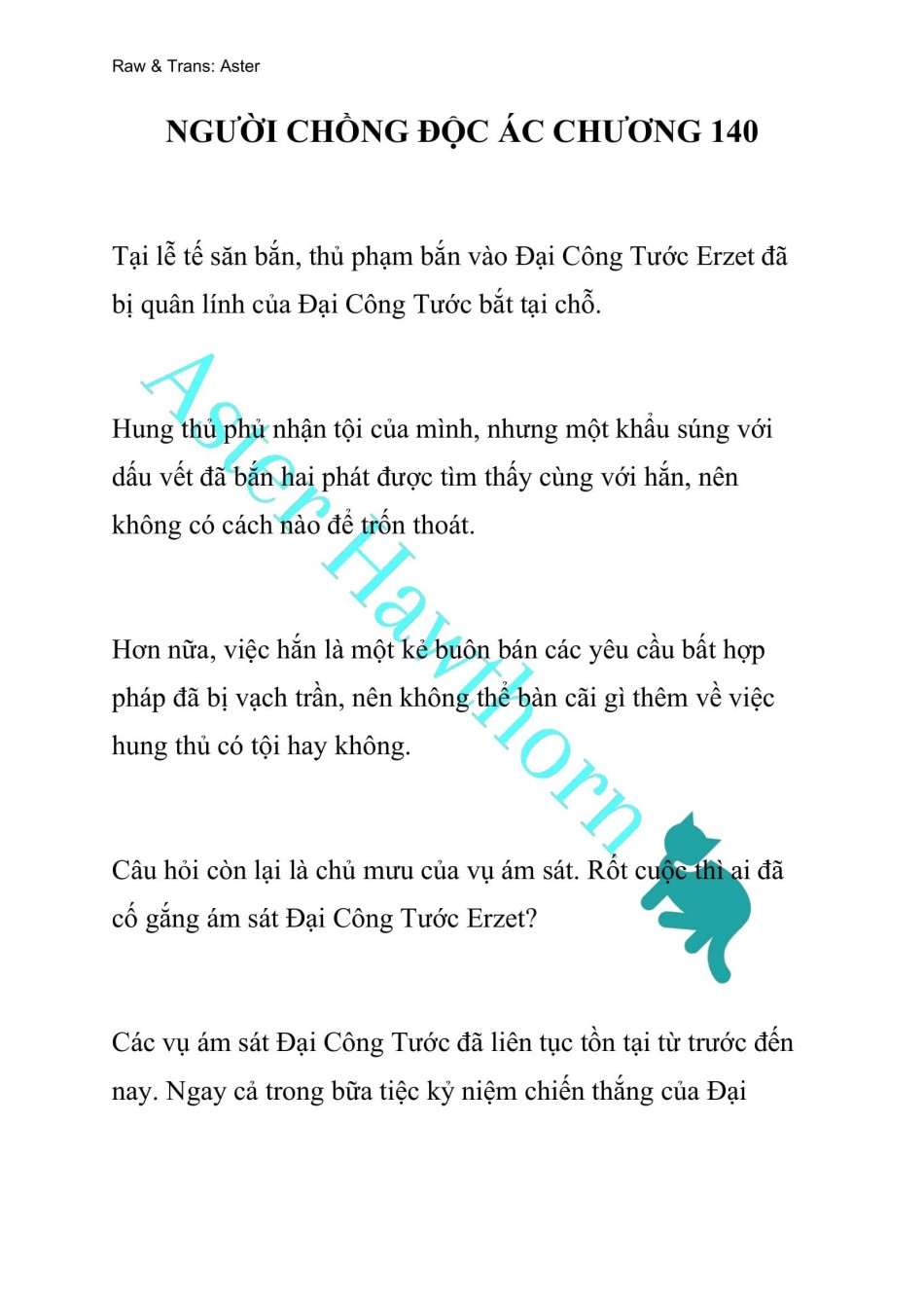 [NOVEL] Người Chồng Độc Ác 