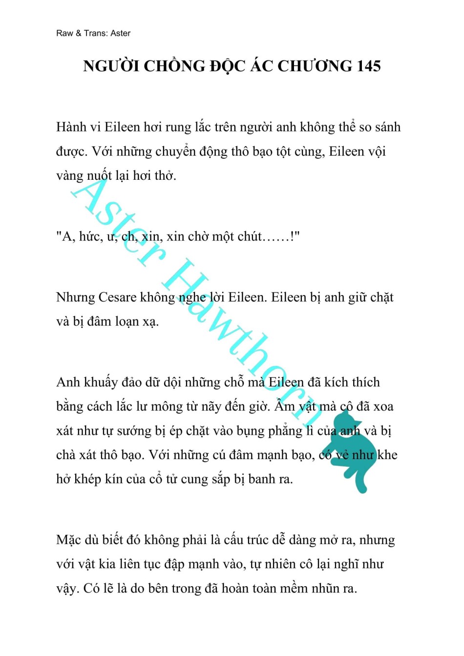 [NOVEL] Người Chồng Độc Ác 