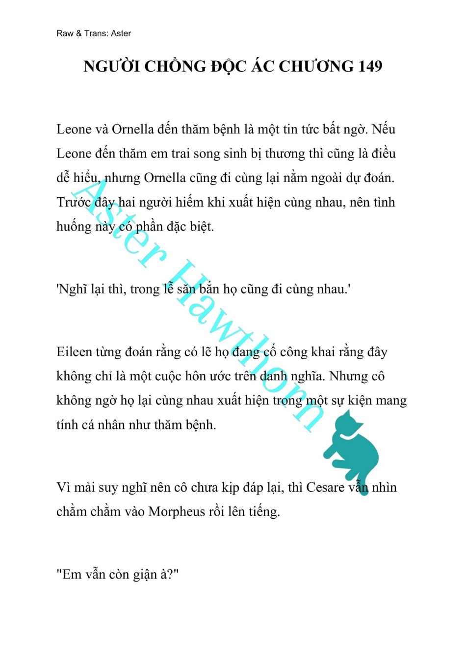 [NOVEL] Người Chồng Độc Ác 