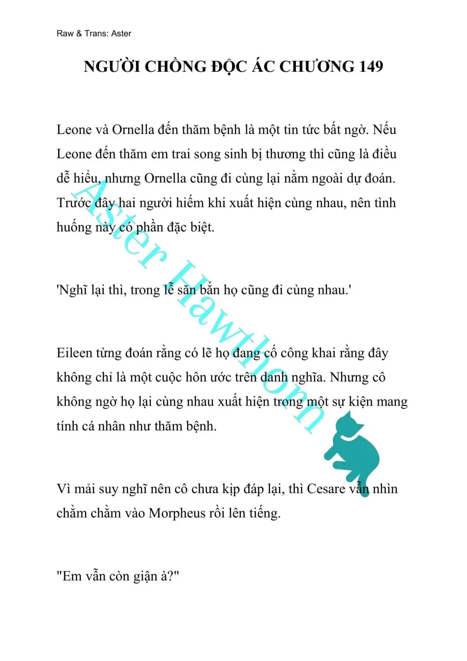 [NOVEL] Người Chồng Độc Ác 