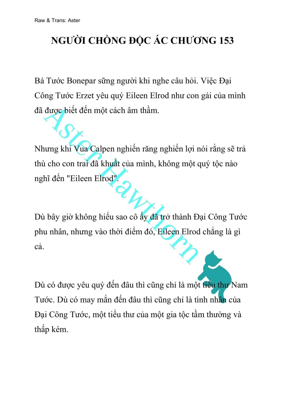 [NOVEL] Người Chồng Độc Ác 