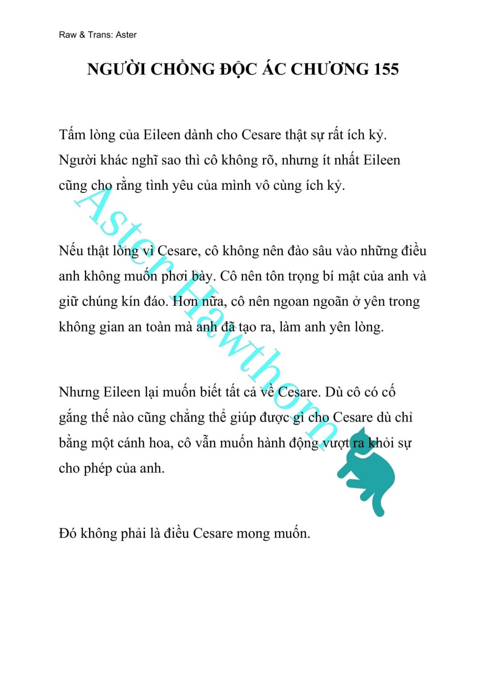 [NOVEL] Người Chồng Độc Ác 