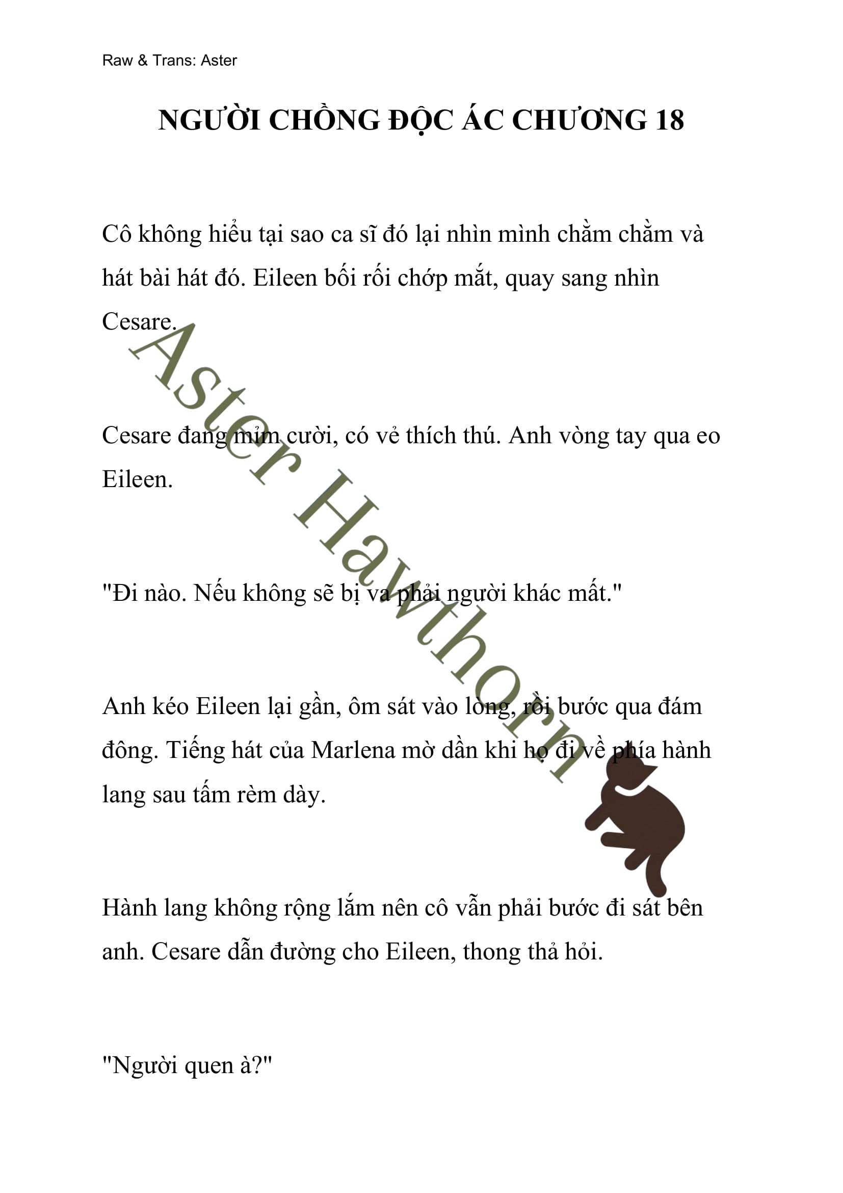[NOVEL] Người Chồng Độc Ác 