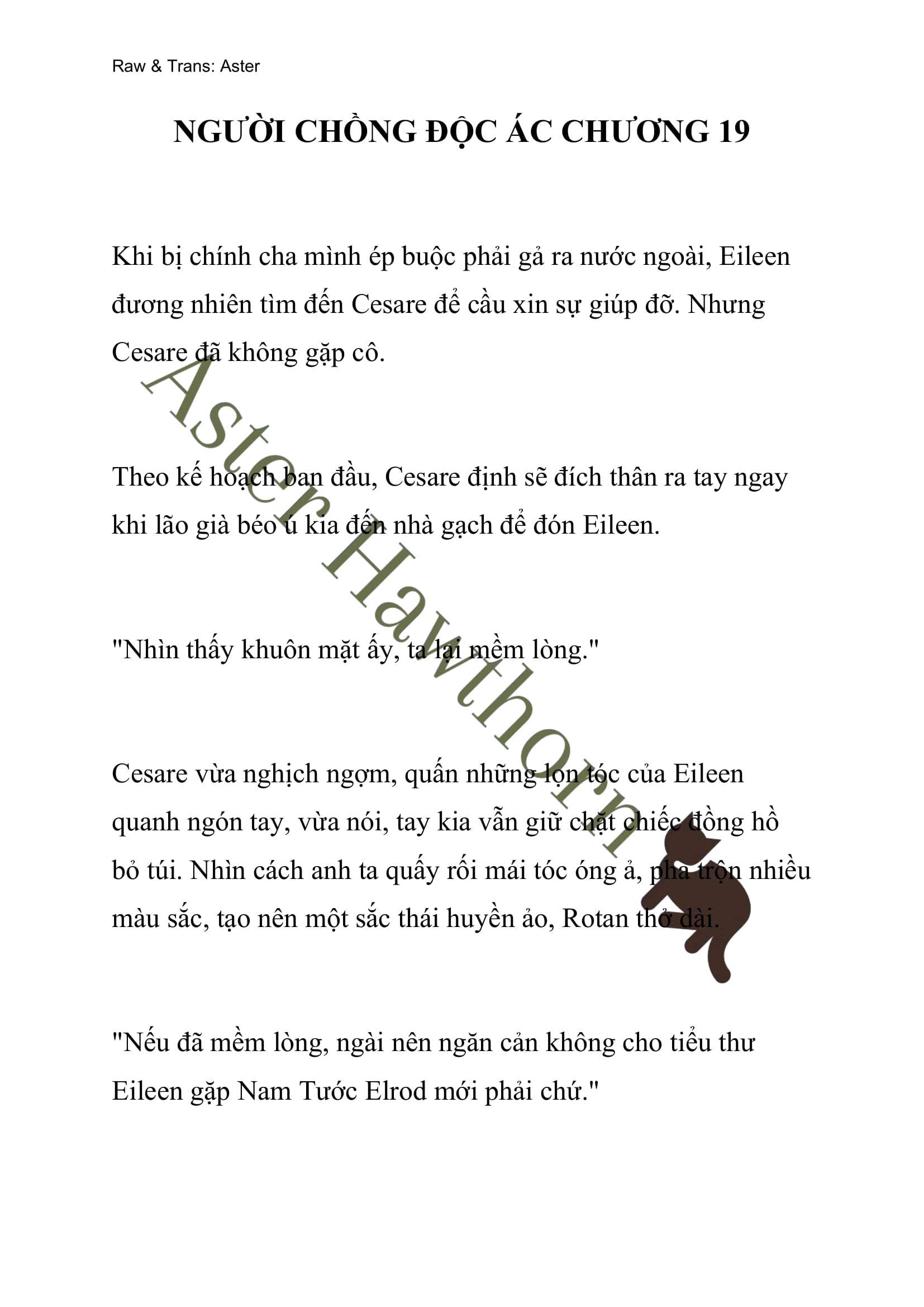 [NOVEL] Người Chồng Độc Ác 