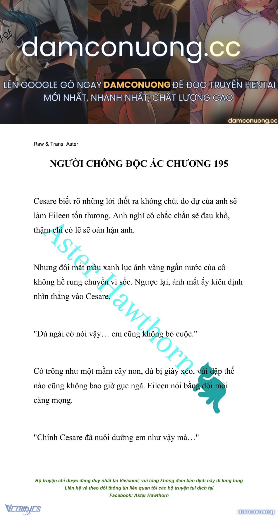 [NOVEL] Người Chồng Độc Ác 