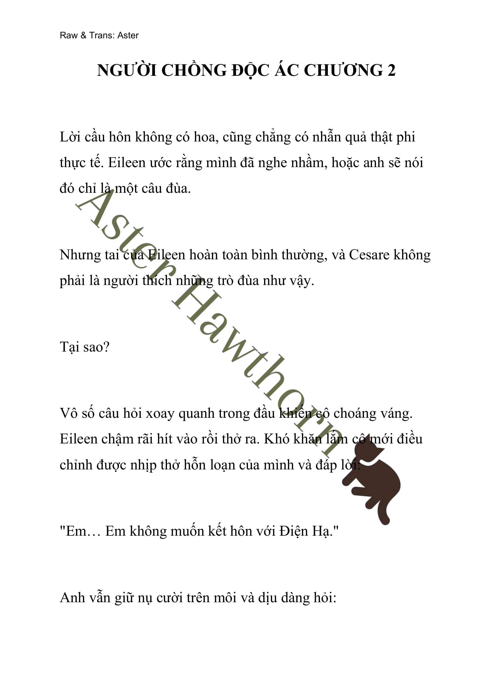 [NOVEL] Người Chồng Độc Ác 