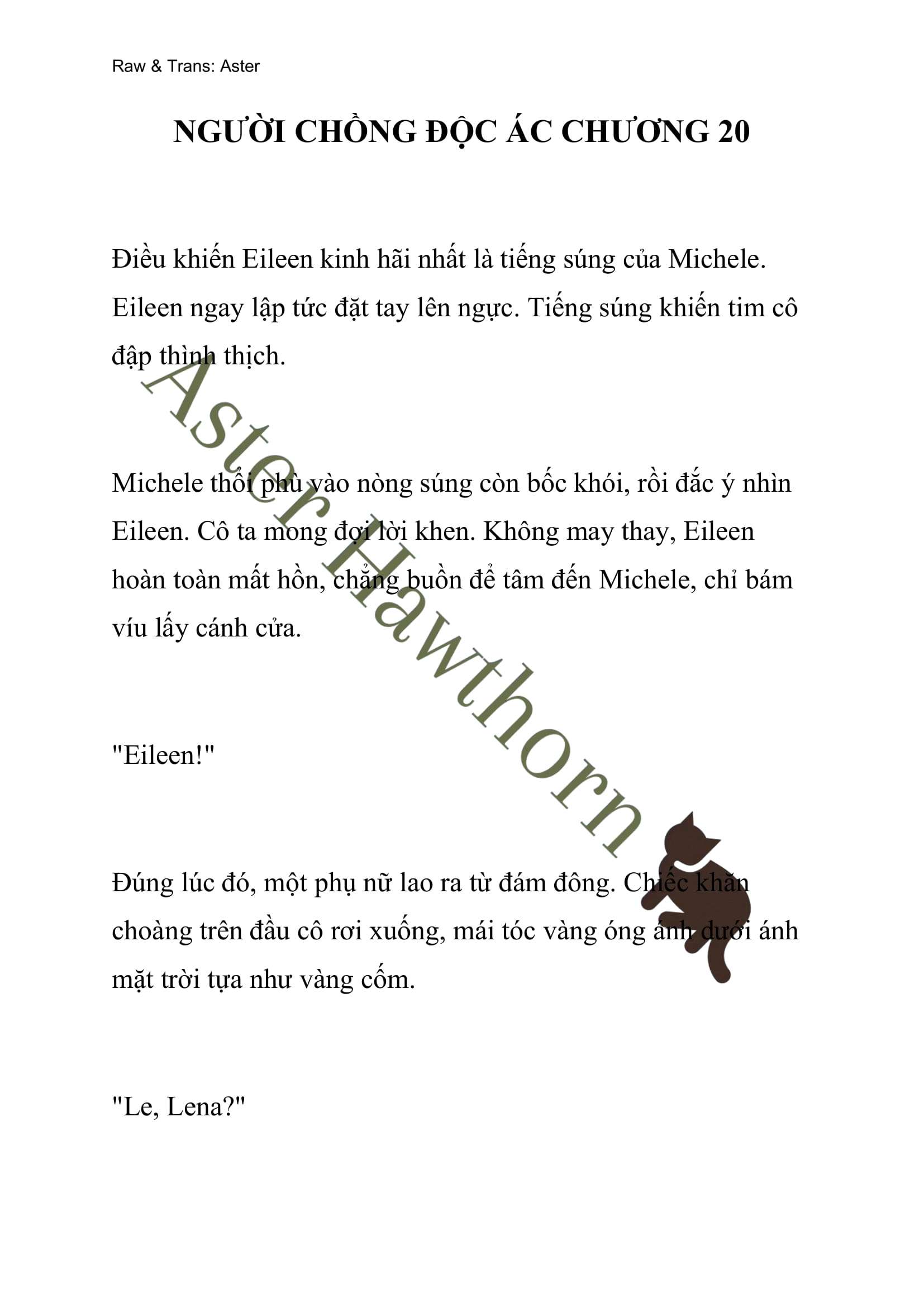 [NOVEL] Người Chồng Độc Ác 