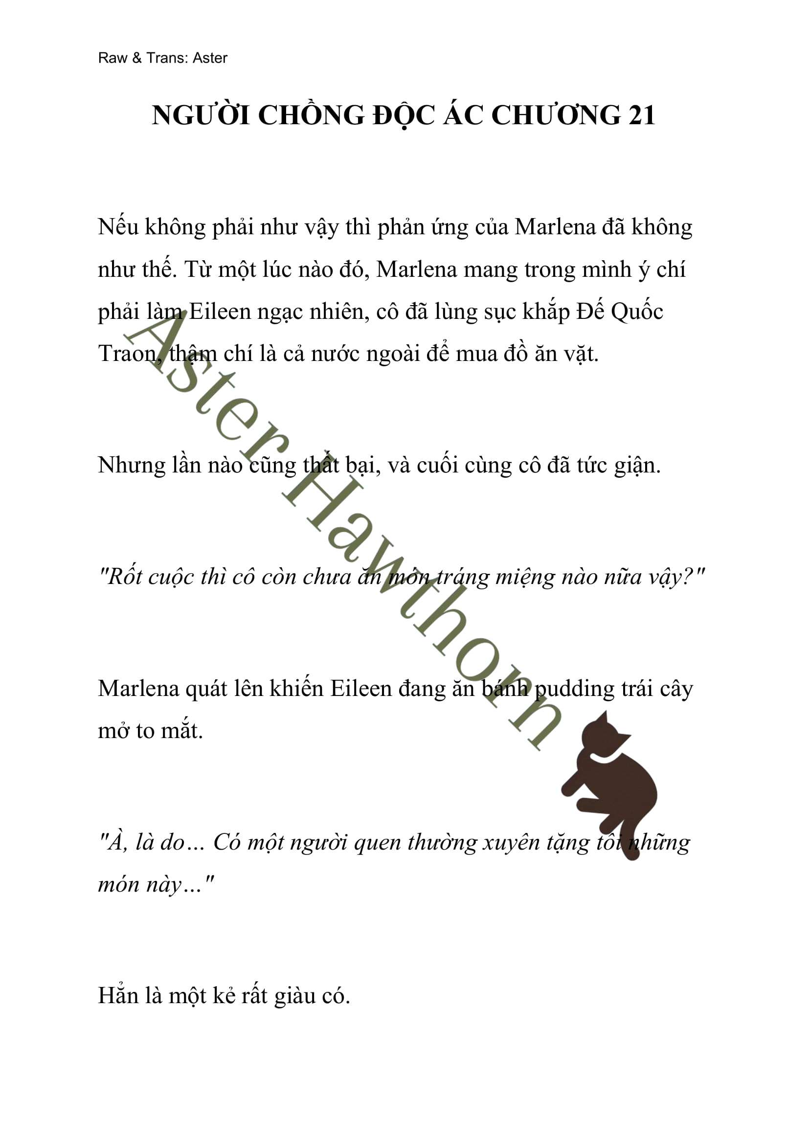 [NOVEL] Người Chồng Độc Ác 
