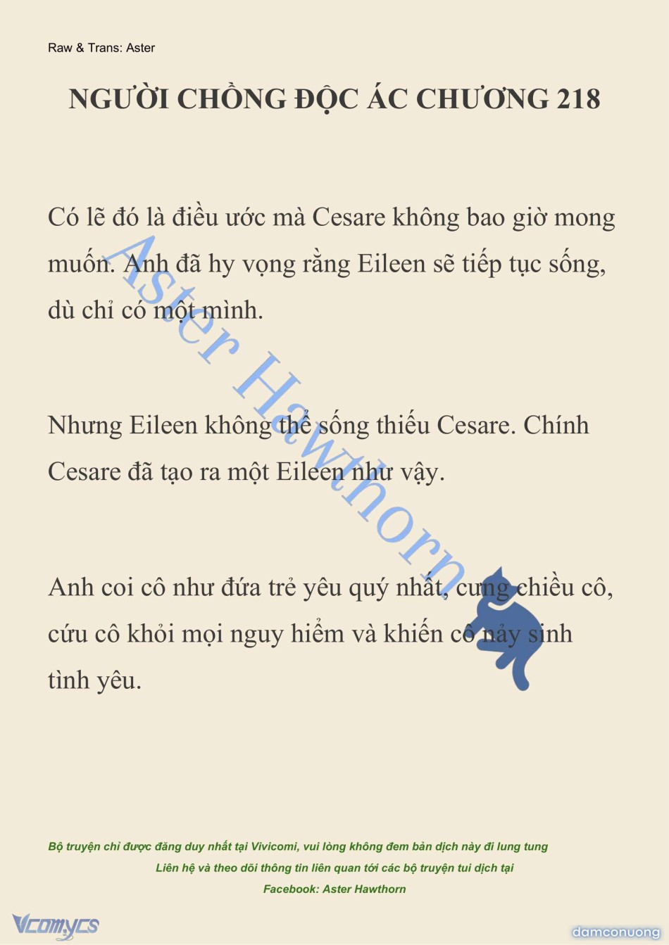 [NOVEL] Người Chồng Độc Ác 