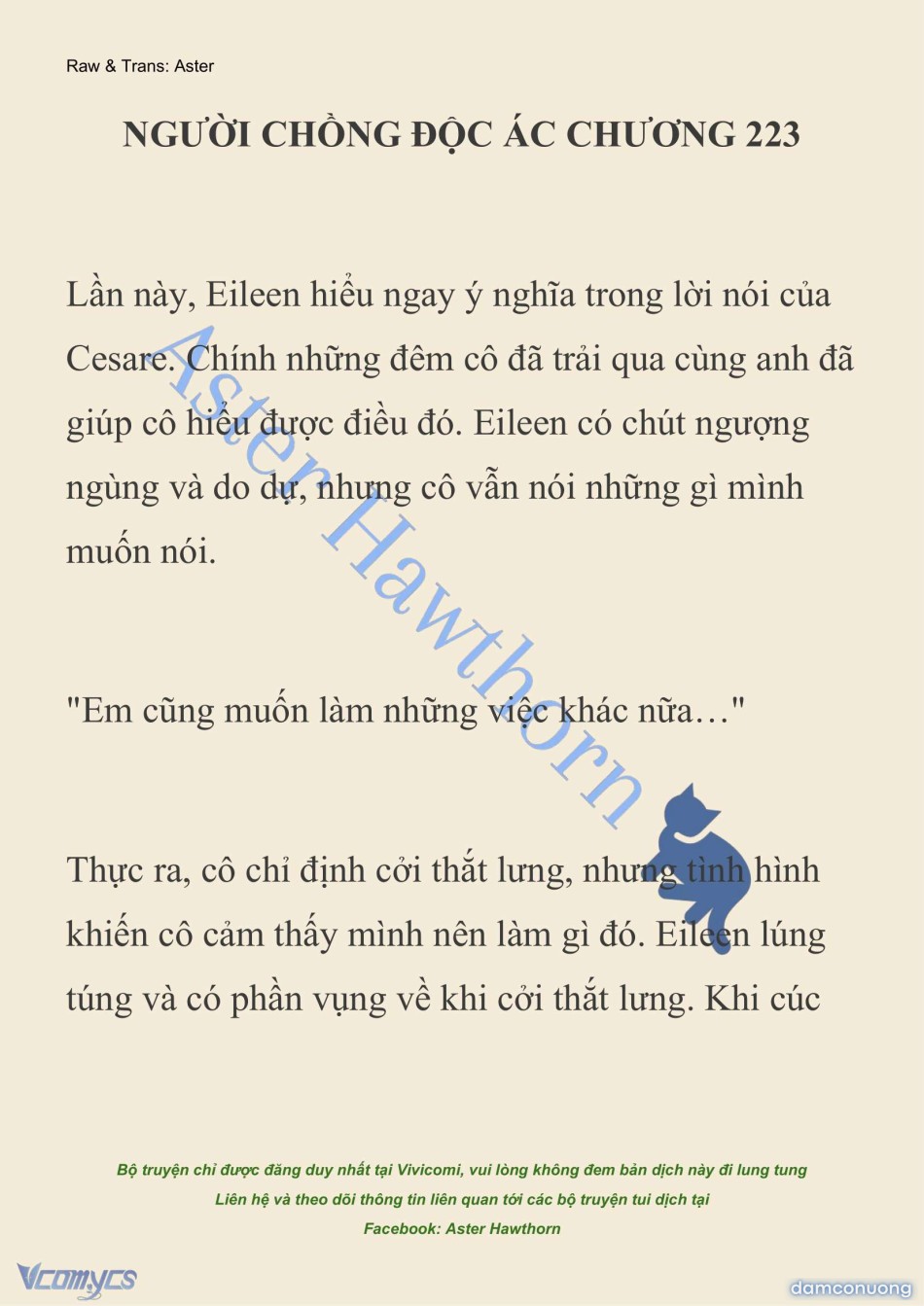 [NOVEL] Người Chồng Độc Ác 