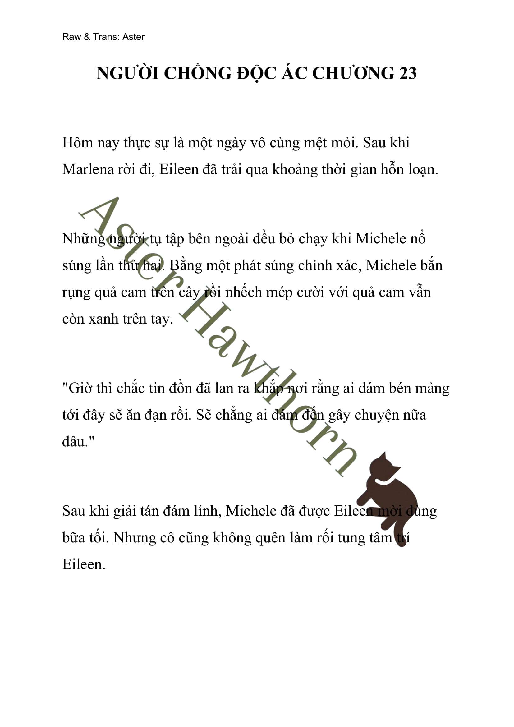 [NOVEL] Người Chồng Độc Ác 
