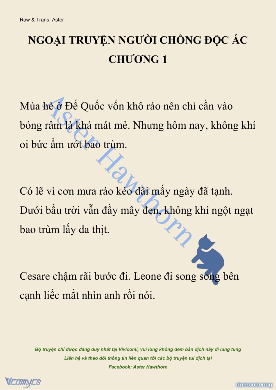 [NOVEL] Người Chồng Độc Ác 