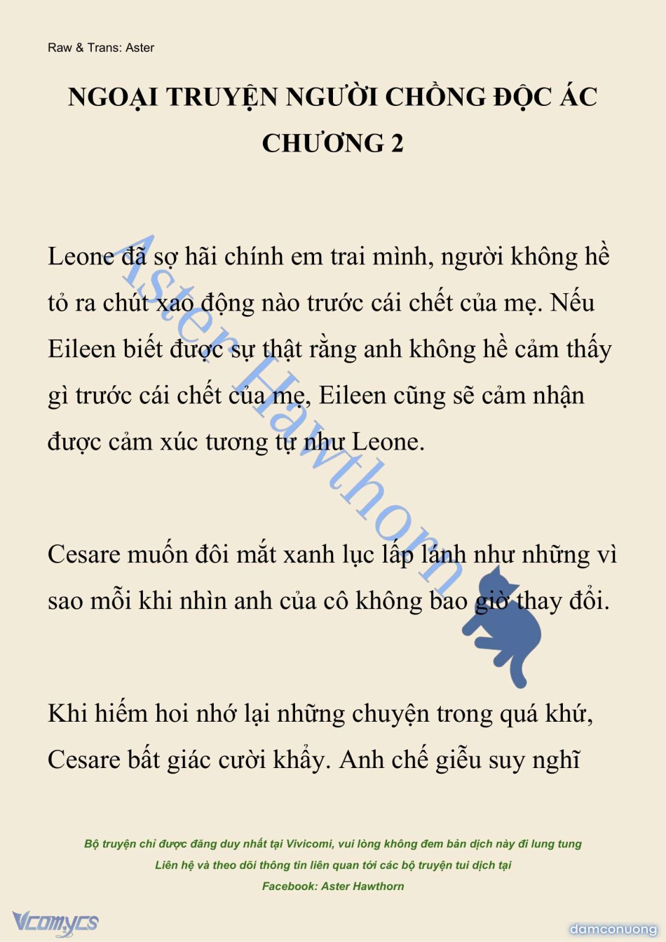 [NOVEL] Người Chồng Độc Ác 