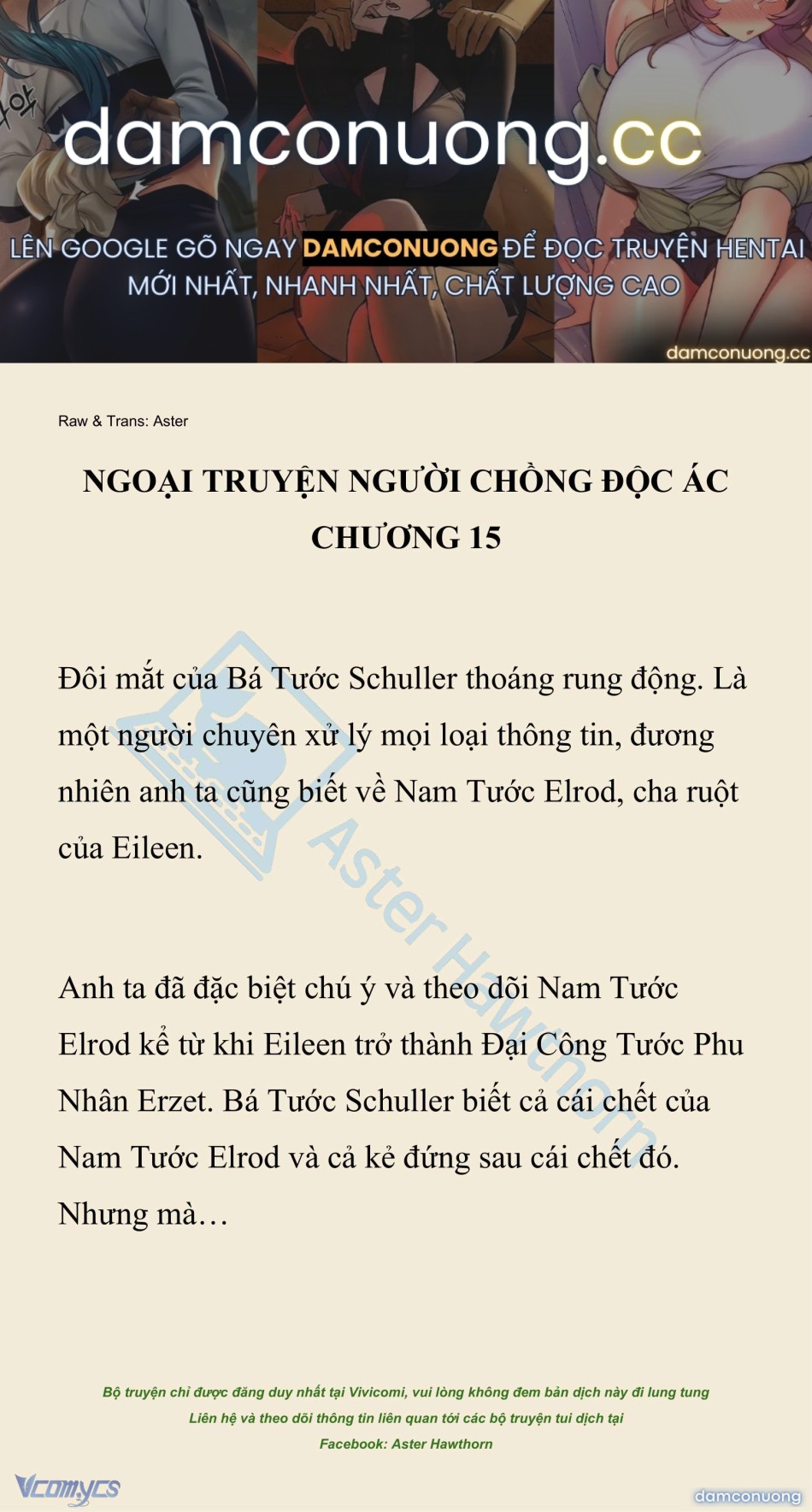 [NOVEL] Người Chồng Độc Ác 
