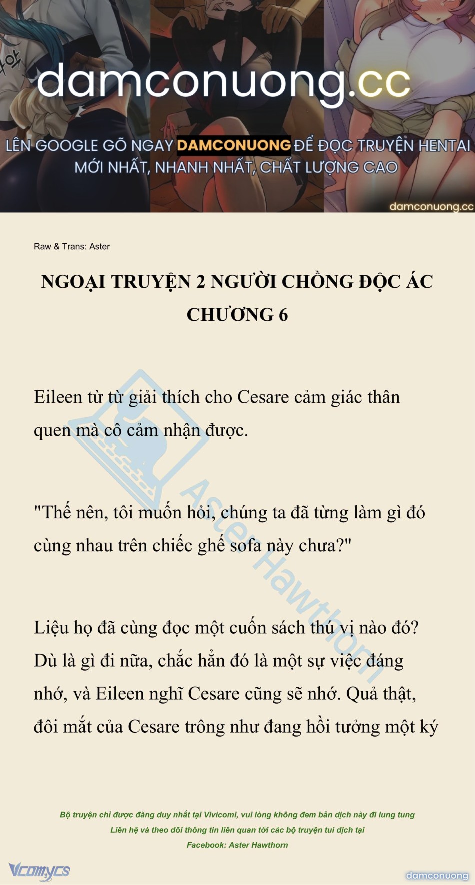 [NOVEL] Người Chồng Độc Ác 