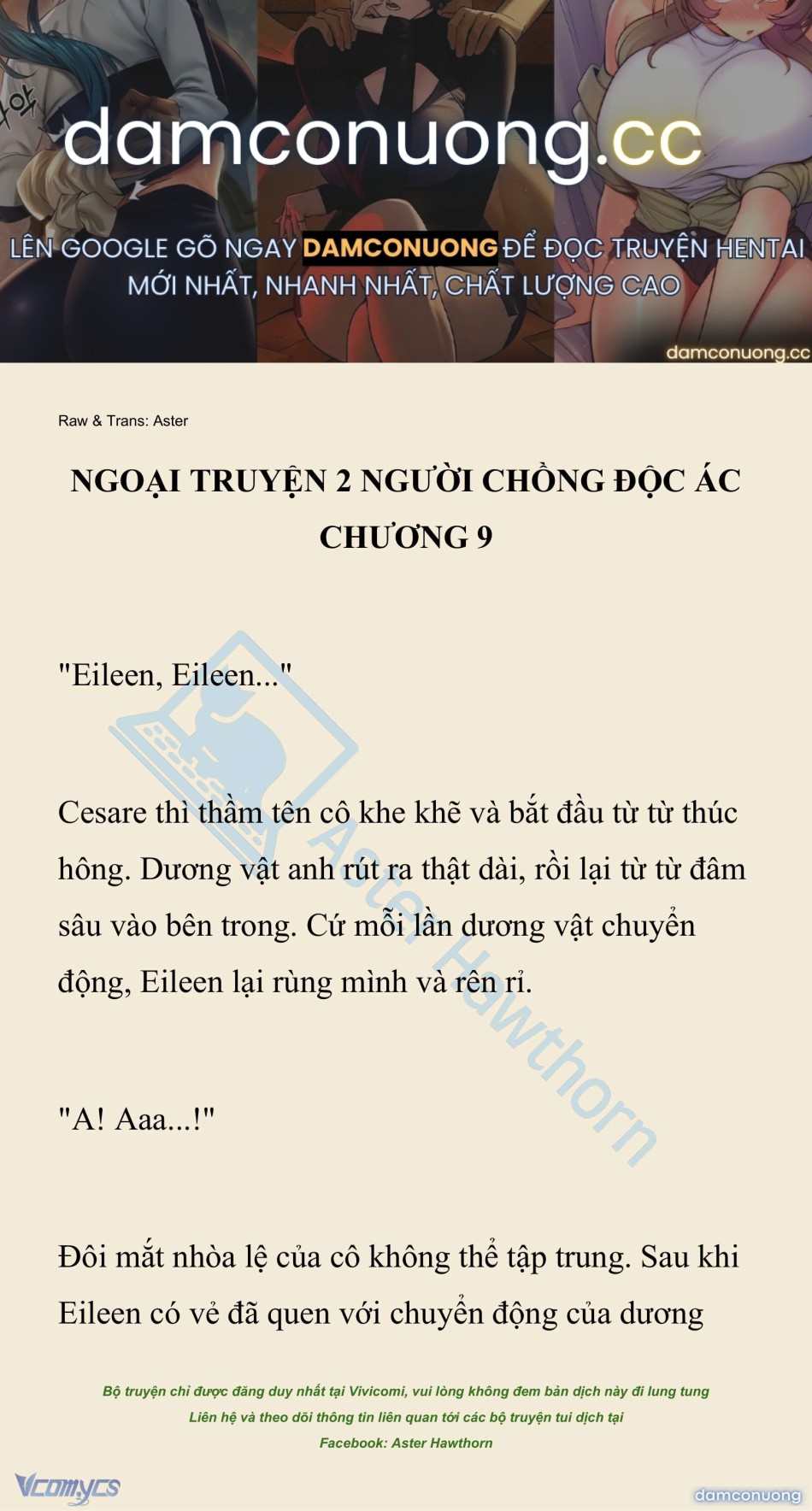 [NOVEL] Người Chồng Độc Ác 