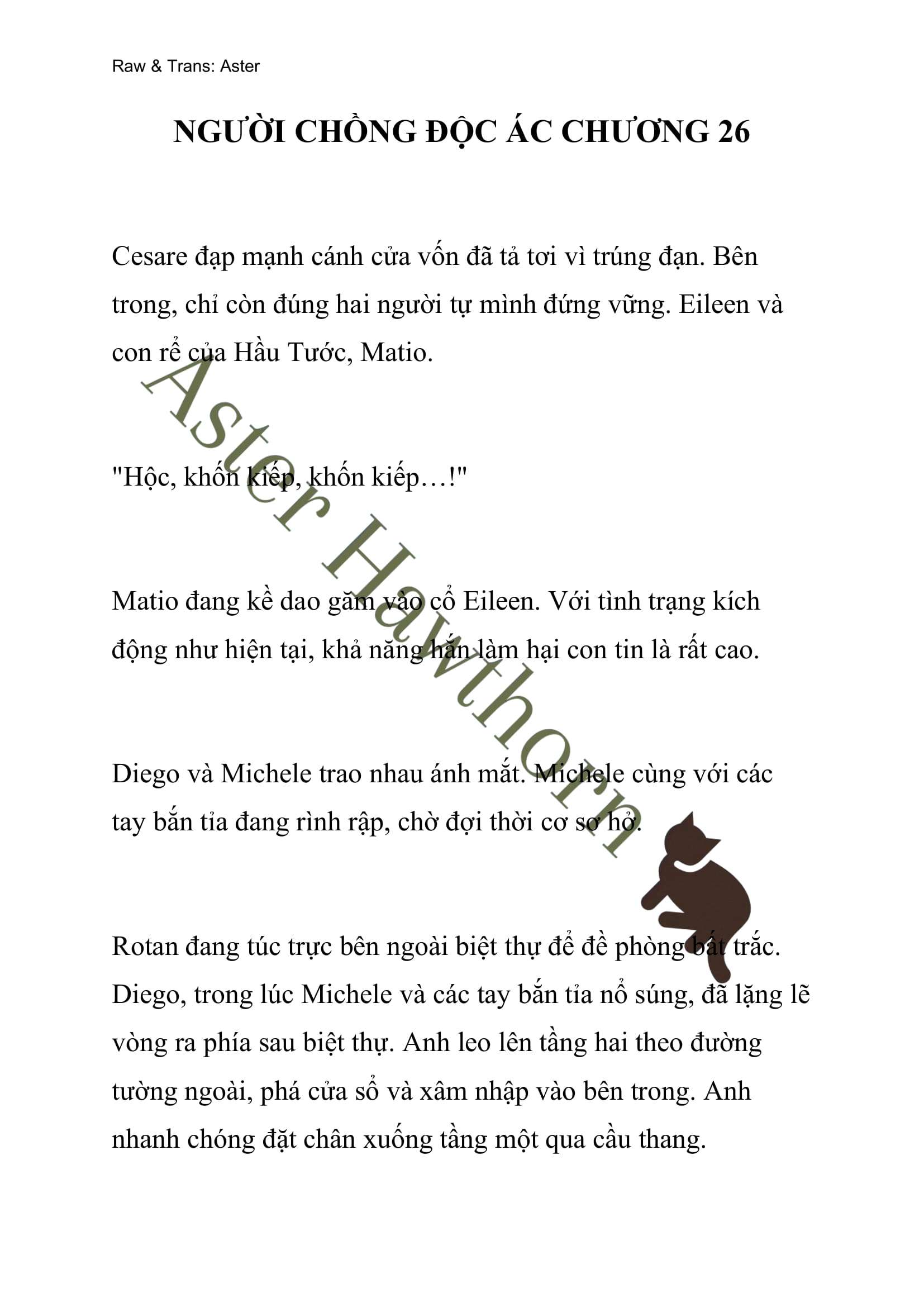 [NOVEL] Người Chồng Độc Ác 