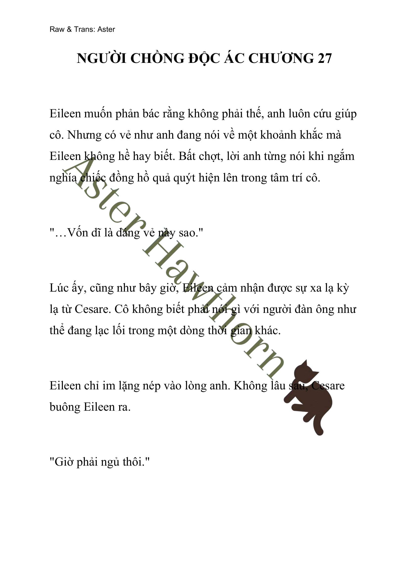 [NOVEL] Người Chồng Độc Ác 