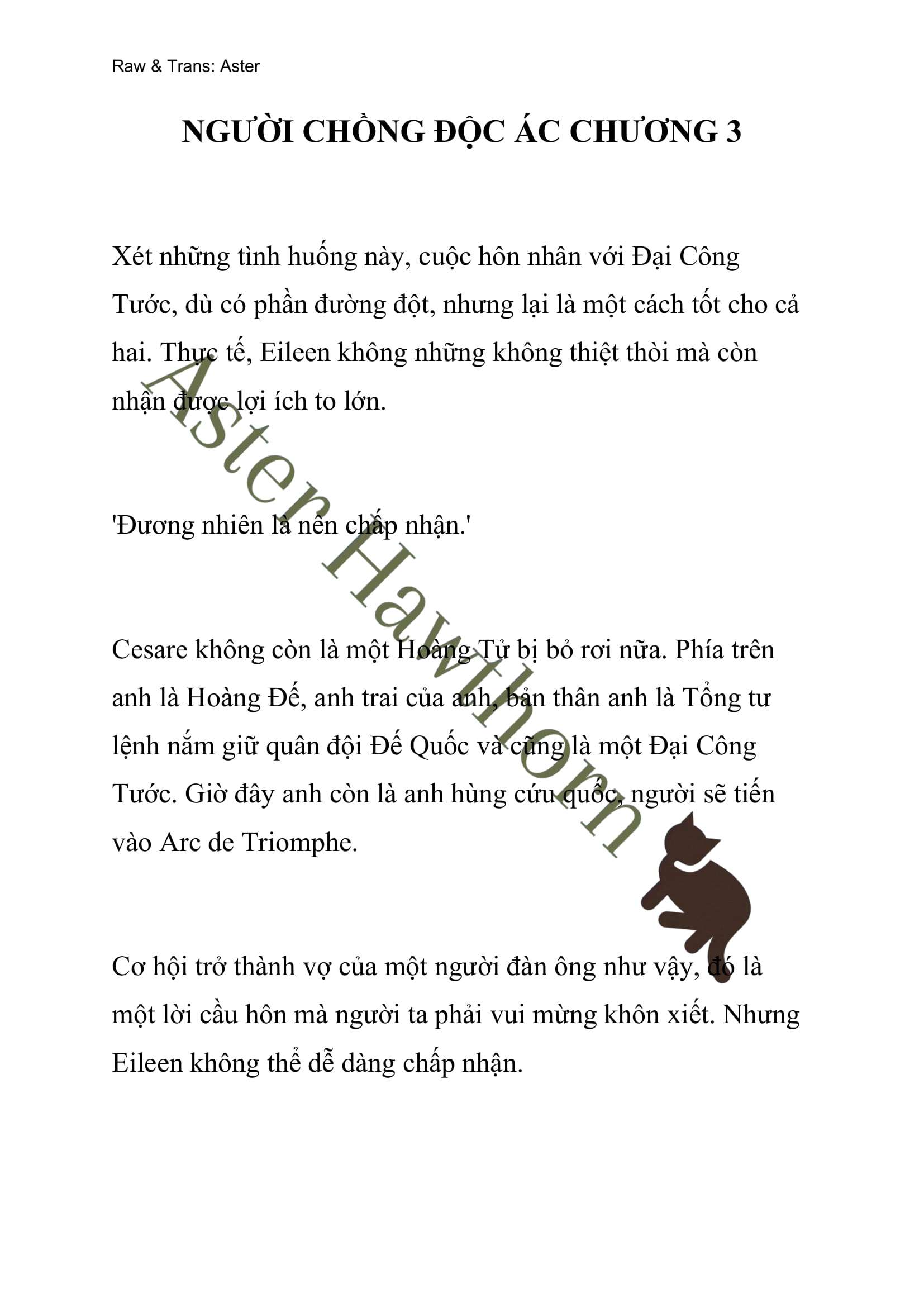 [NOVEL] Người Chồng Độc Ác 
