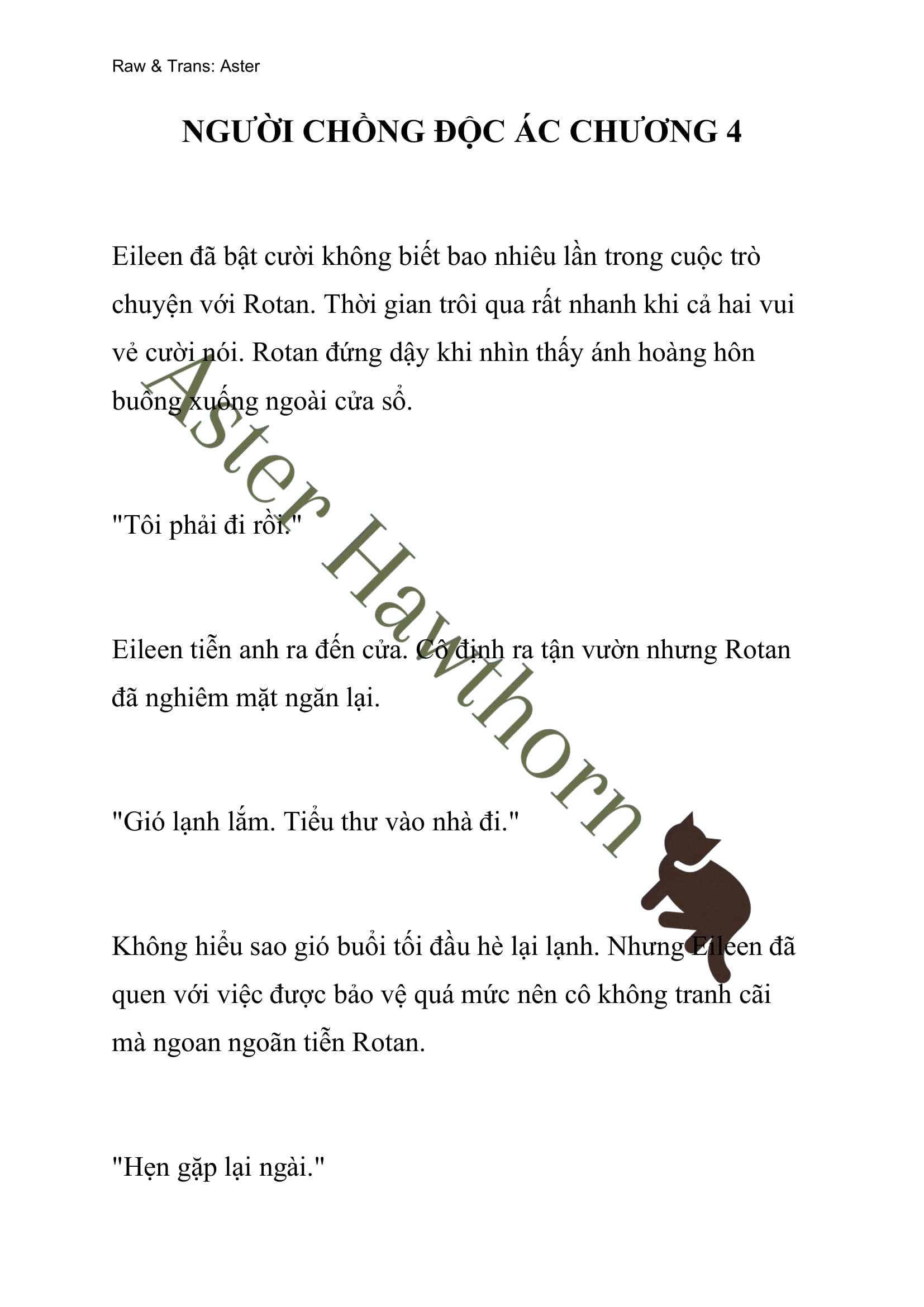 [NOVEL] Người Chồng Độc Ác 