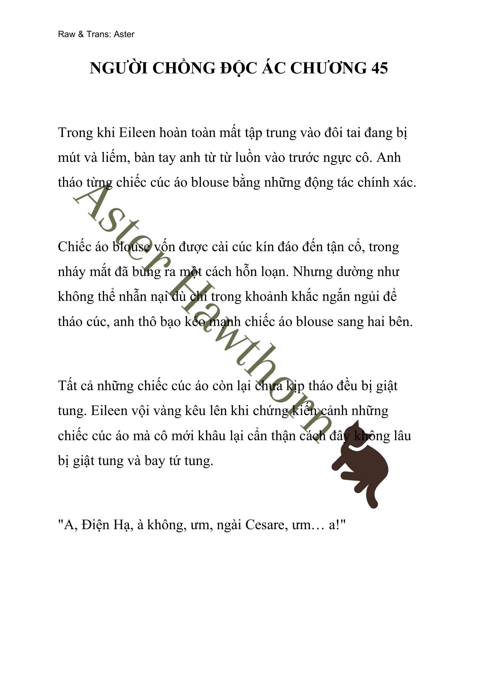 [NOVEL] Người Chồng Độc Ác 