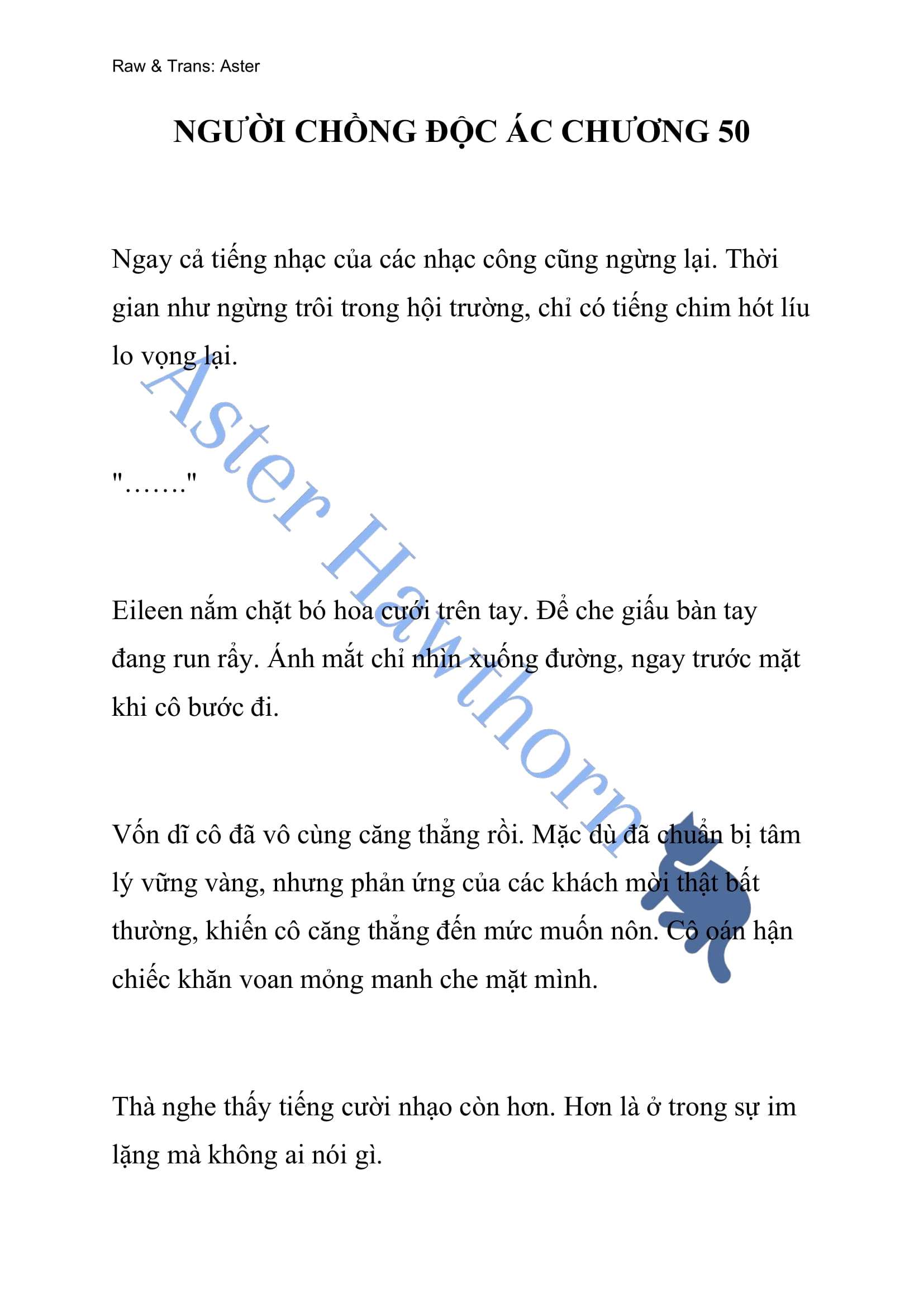 [NOVEL] Người Chồng Độc Ác 
