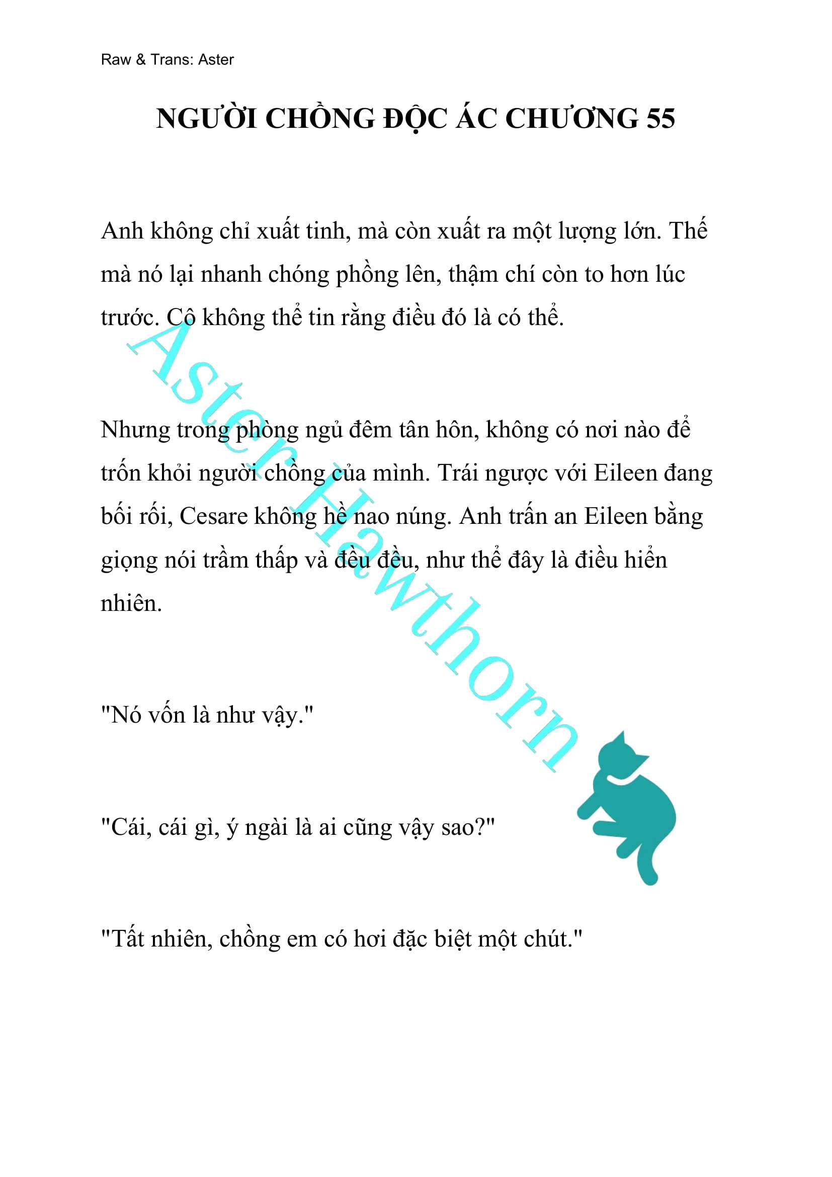[NOVEL] Người Chồng Độc Ác 