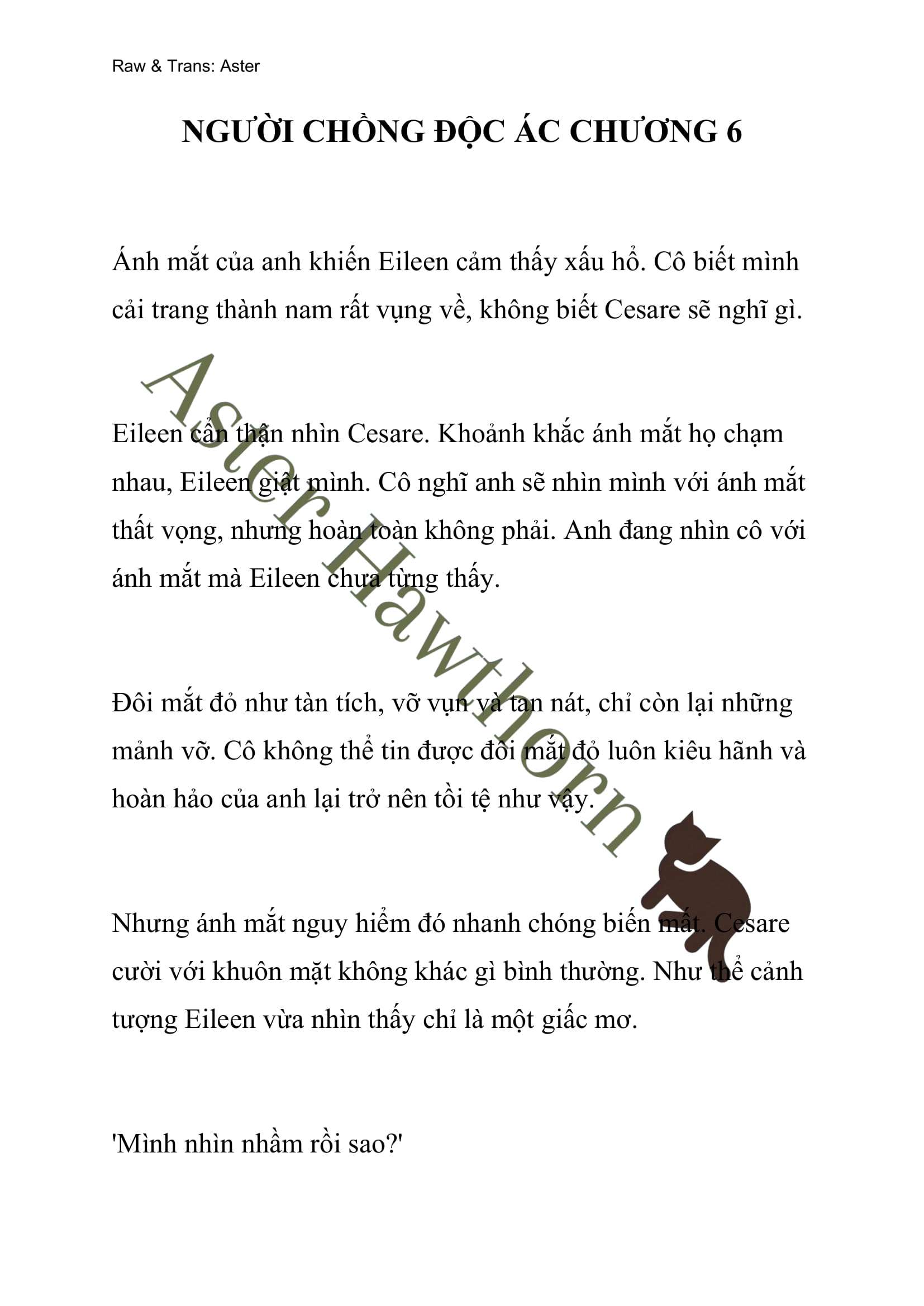 [NOVEL] Người Chồng Độc Ác 