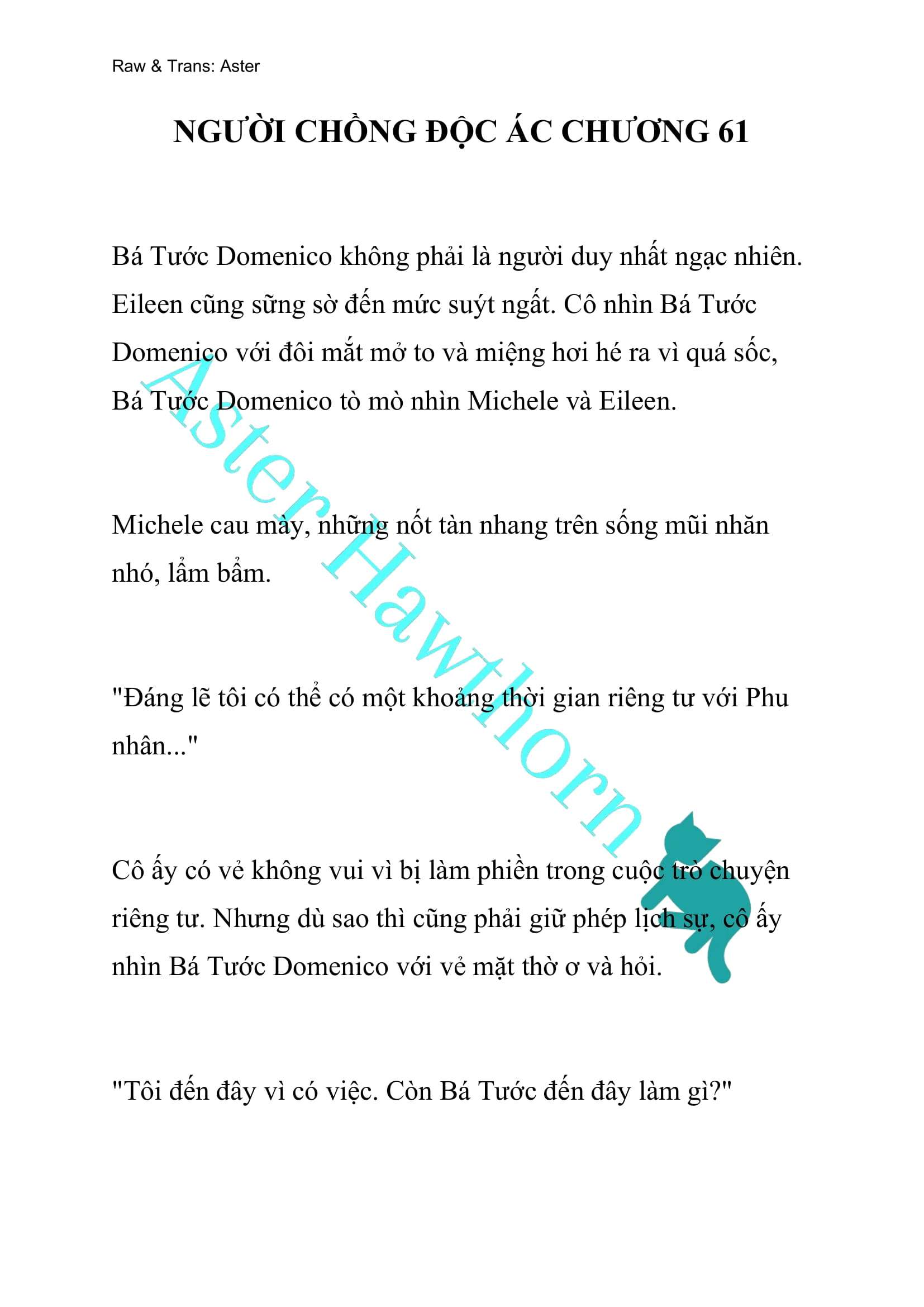 [NOVEL] Người Chồng Độc Ác 