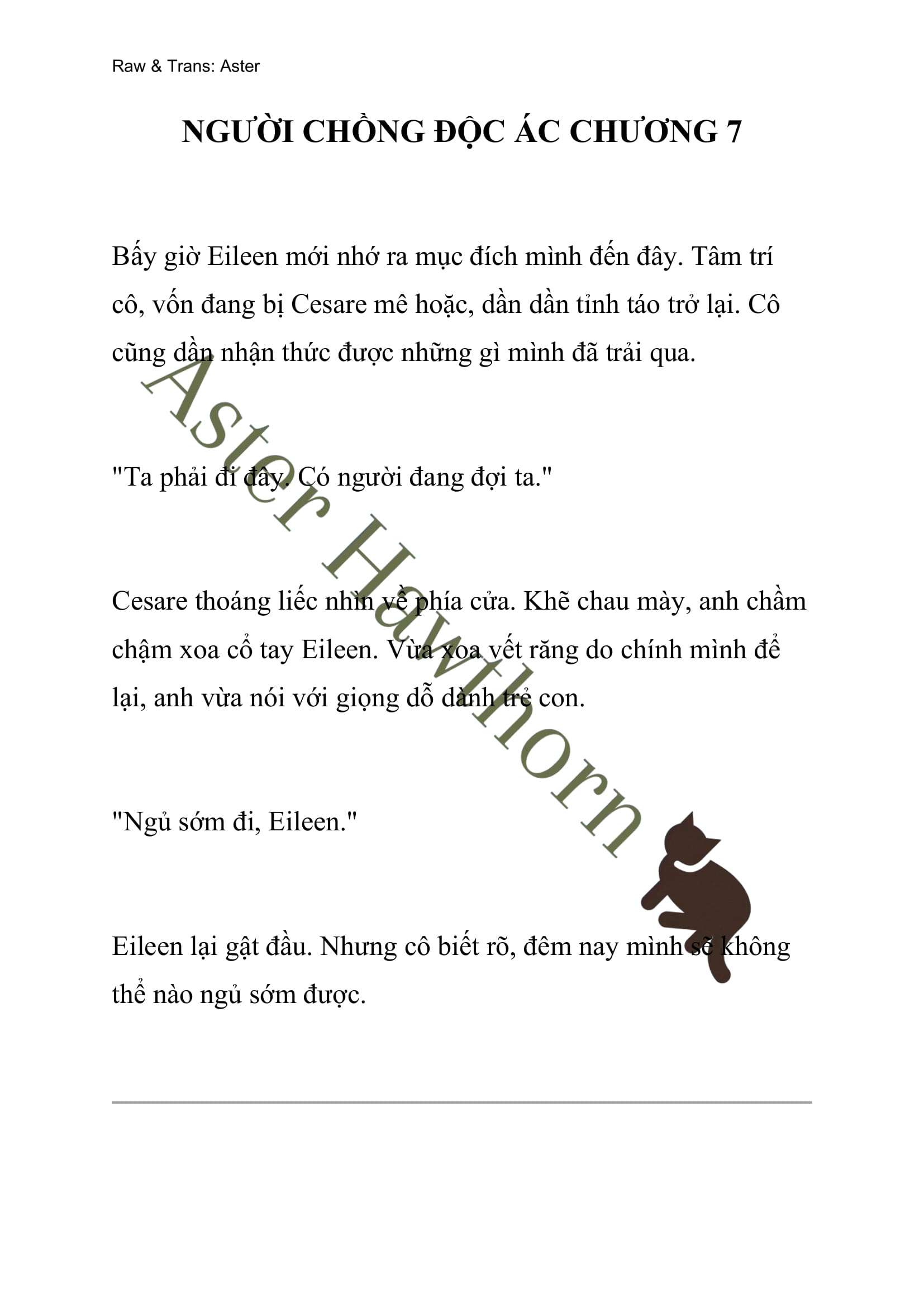 [NOVEL] Người Chồng Độc Ác 