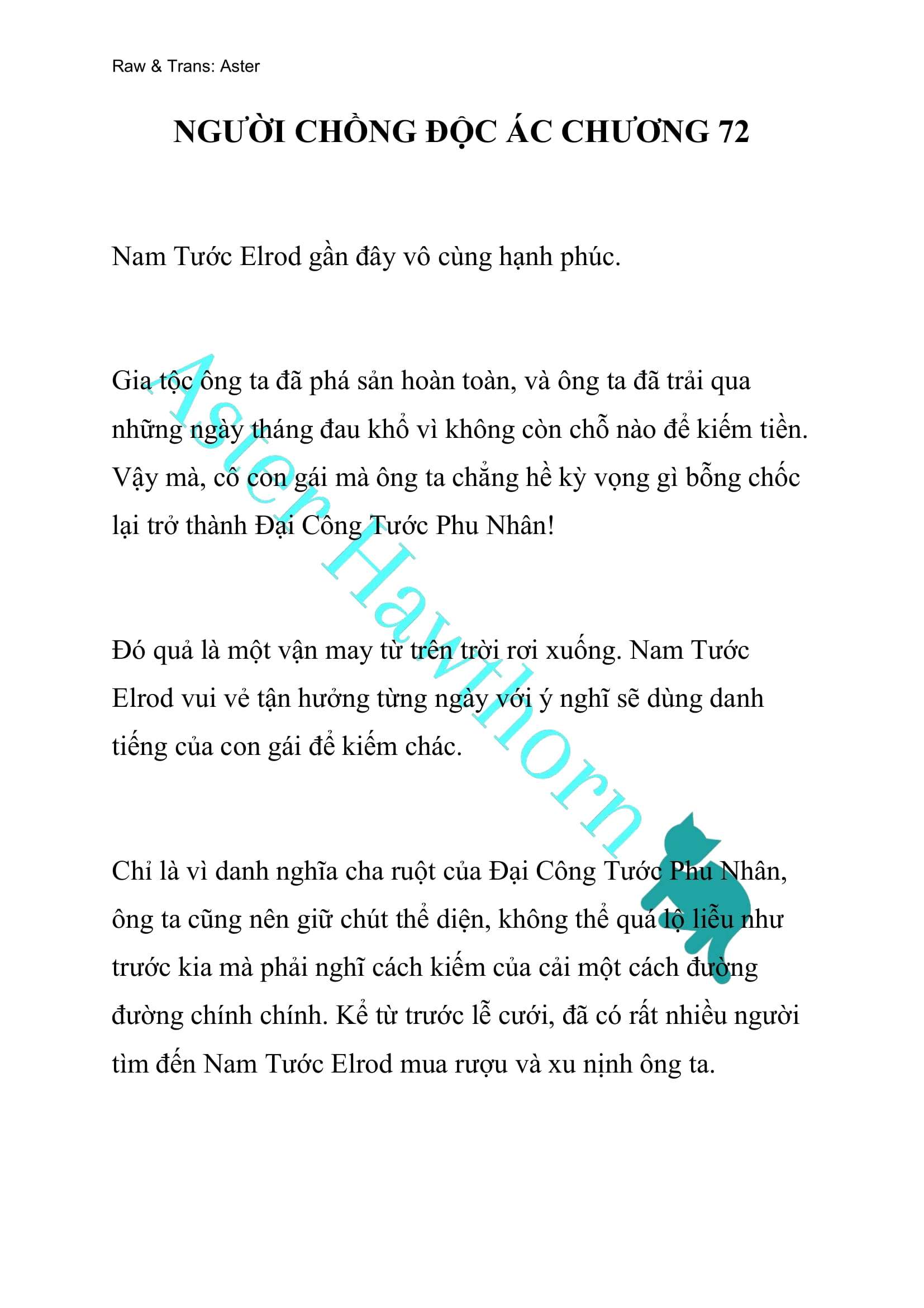 [NOVEL] Người Chồng Độc Ác 
