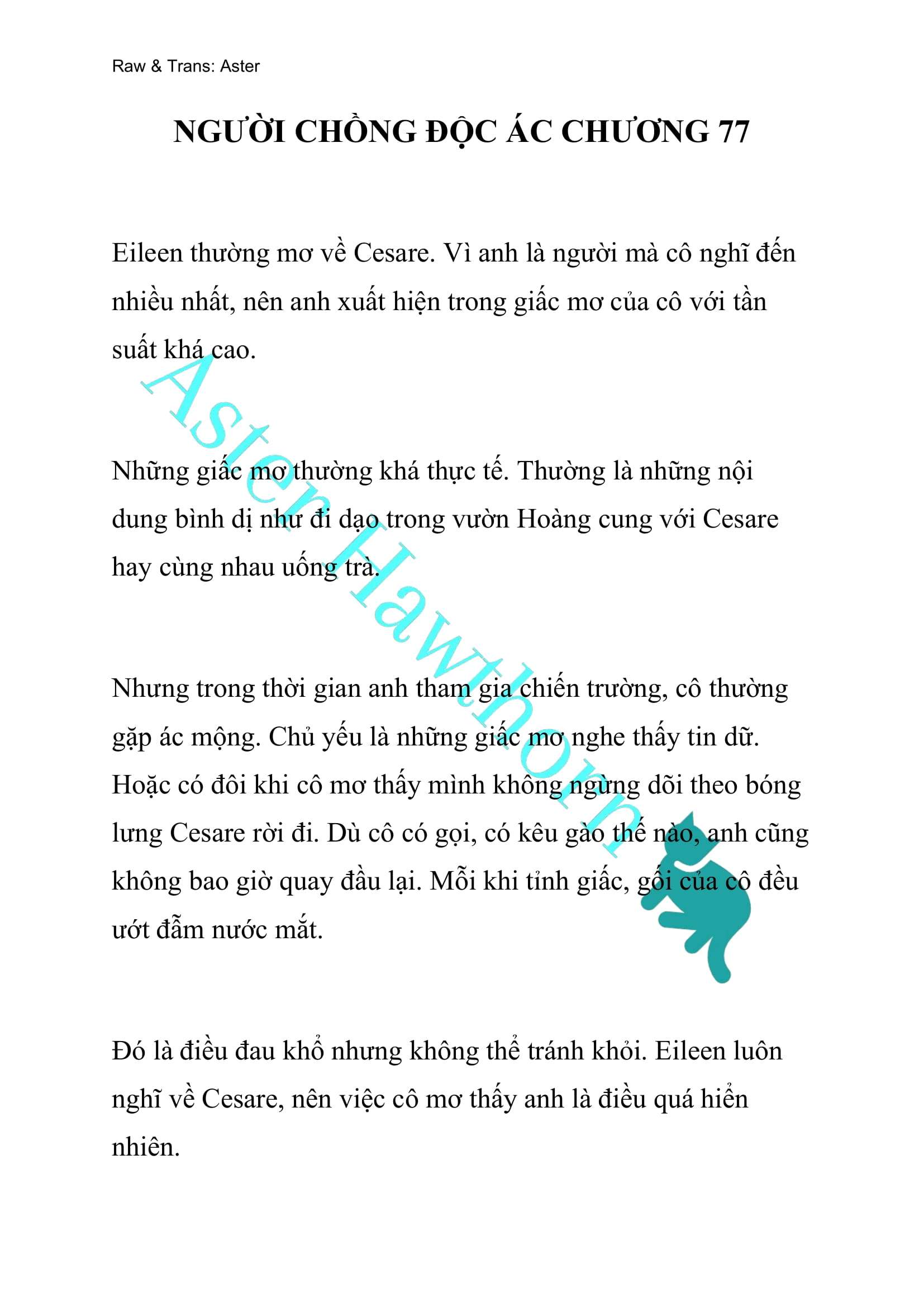 [NOVEL] Người Chồng Độc Ác 