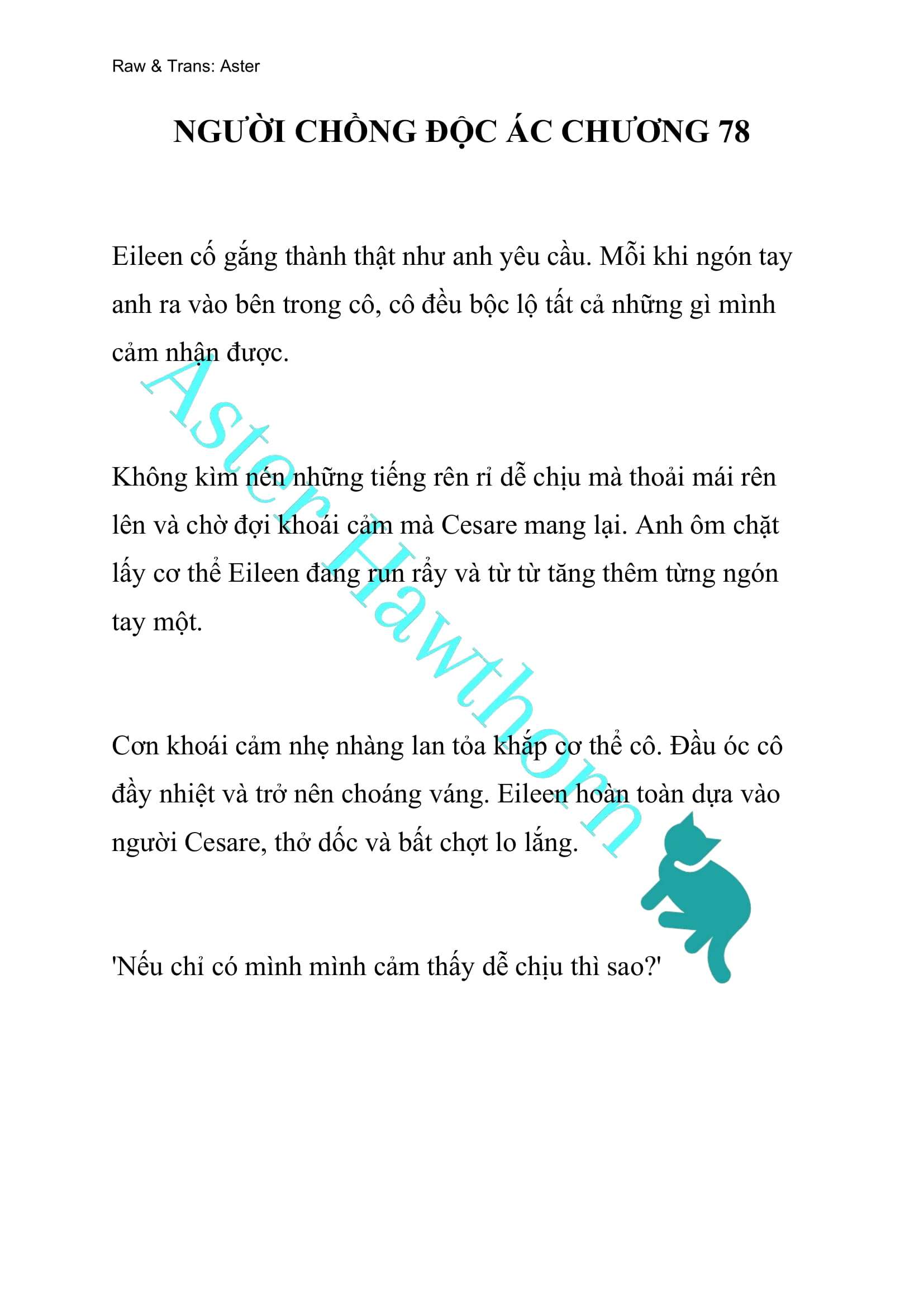 [NOVEL] Người Chồng Độc Ác 
