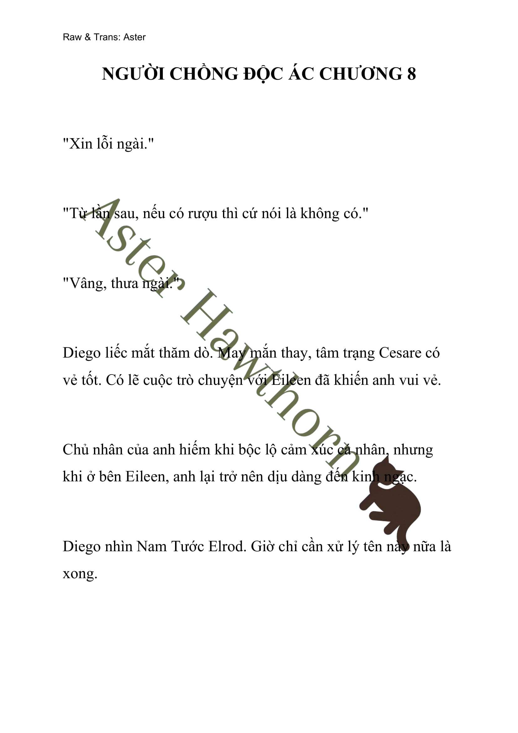 [NOVEL] Người Chồng Độc Ác 