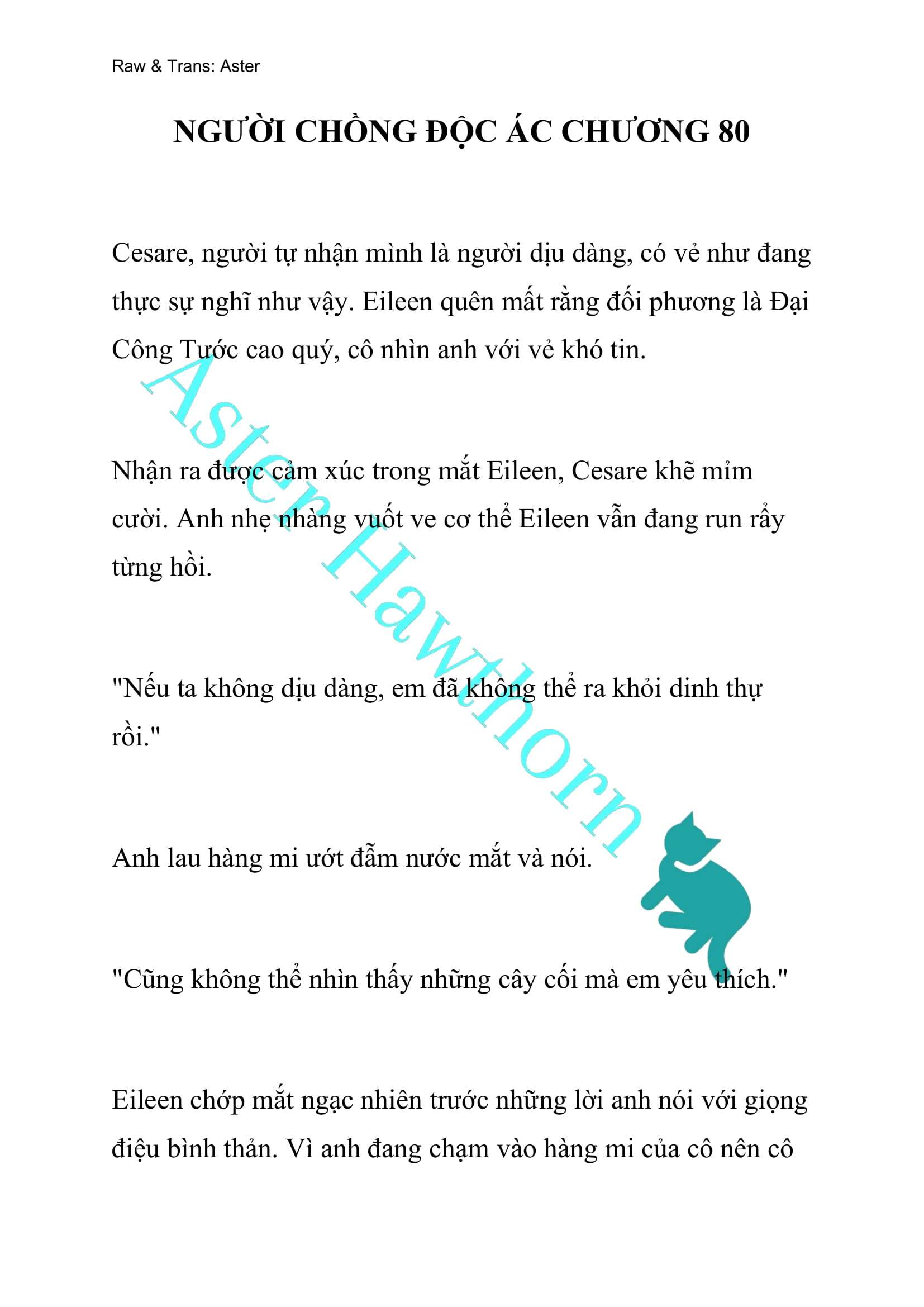 [NOVEL] Người Chồng Độc Ác 