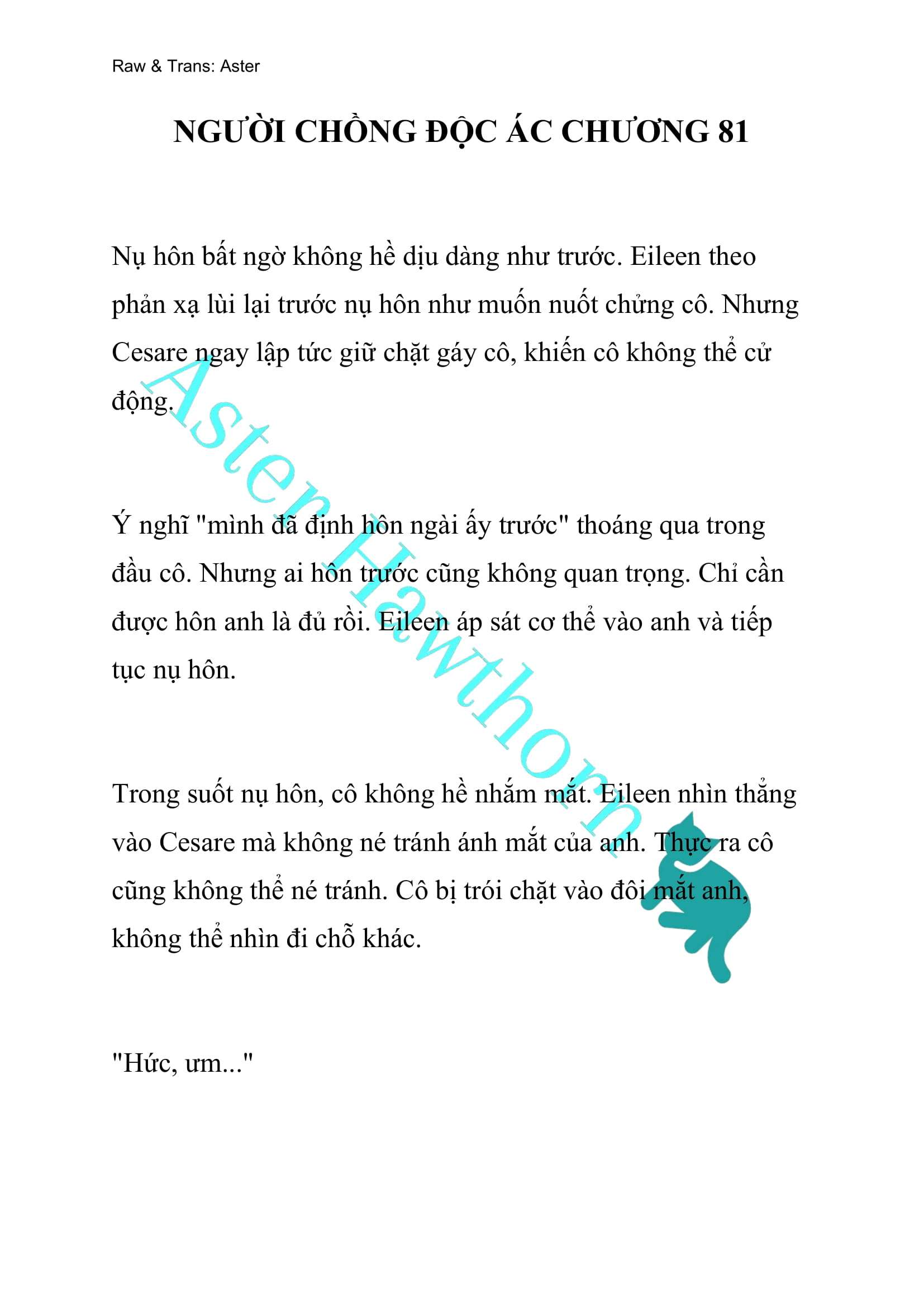 [NOVEL] Người Chồng Độc Ác 