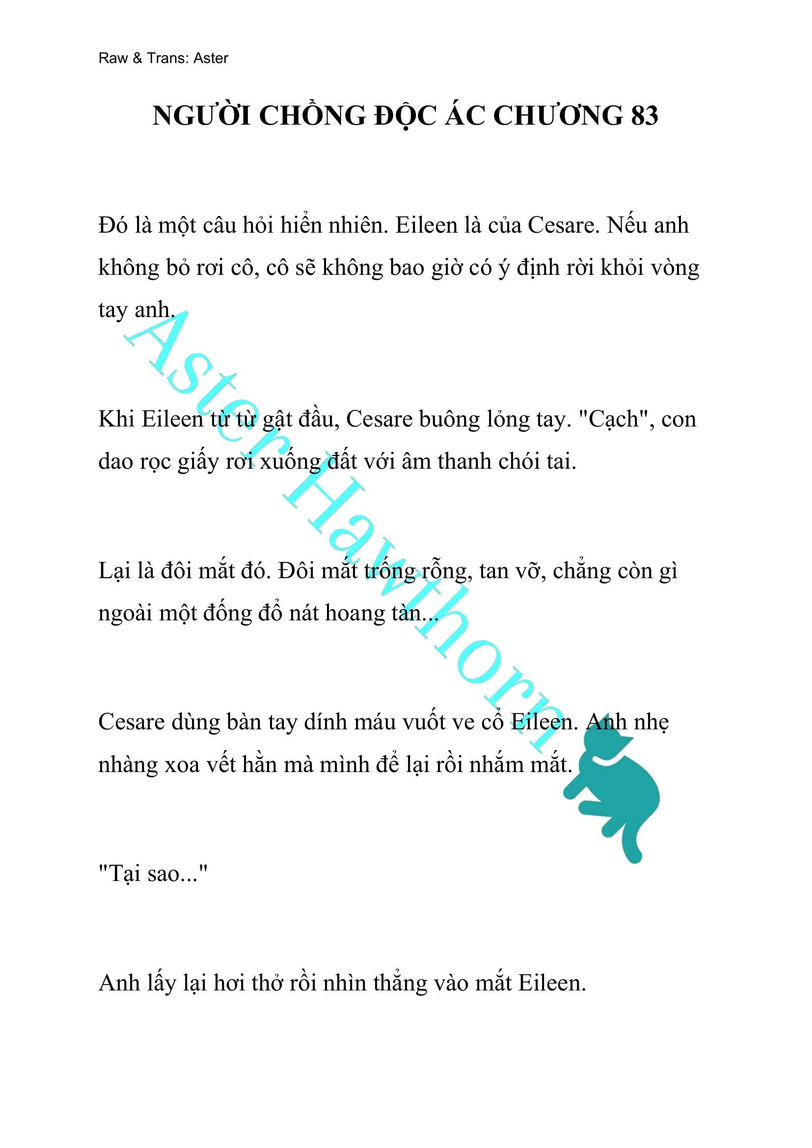 [NOVEL] Người Chồng Độc Ác 