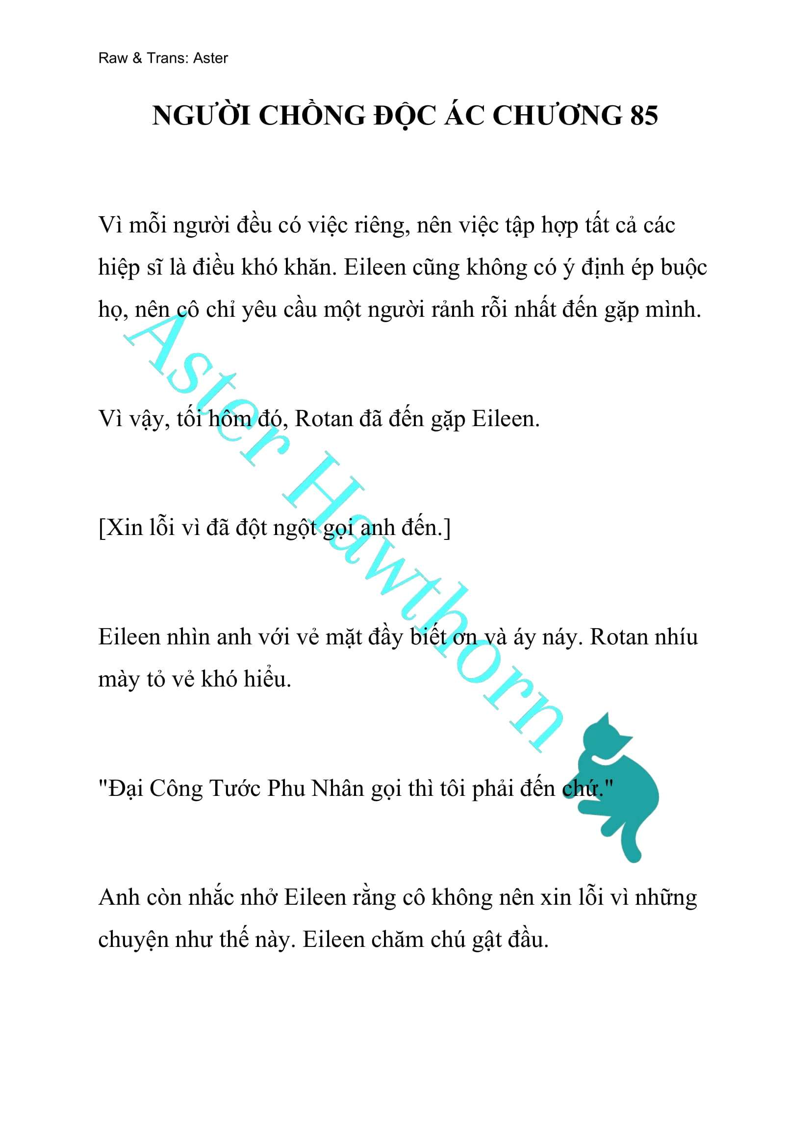 [NOVEL] Người Chồng Độc Ác 