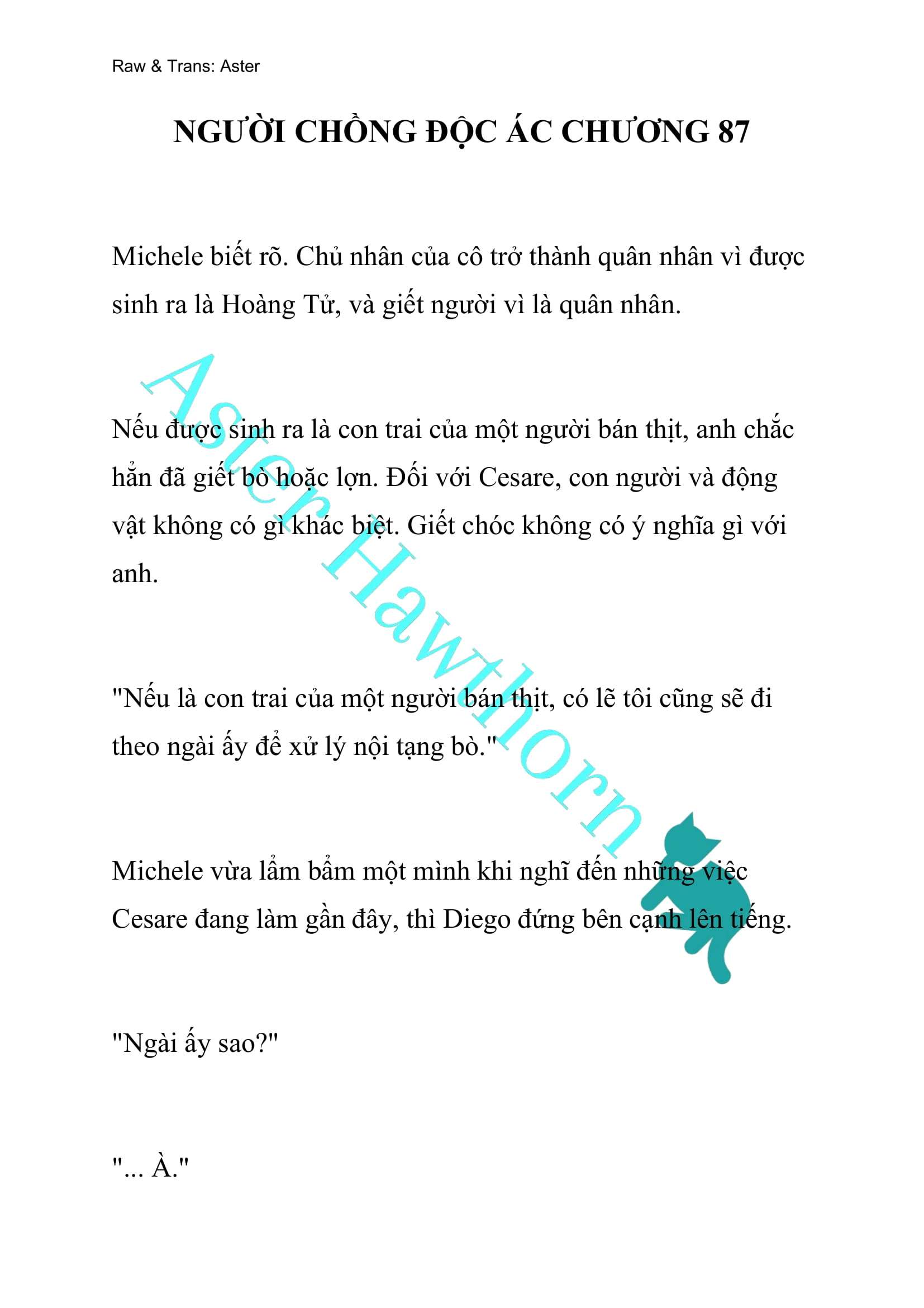 [NOVEL] Người Chồng Độc Ác 