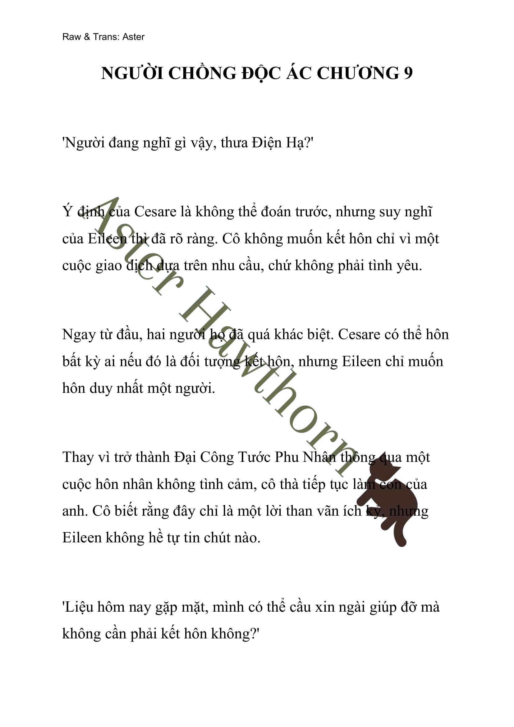 [NOVEL] Người Chồng Độc Ác 