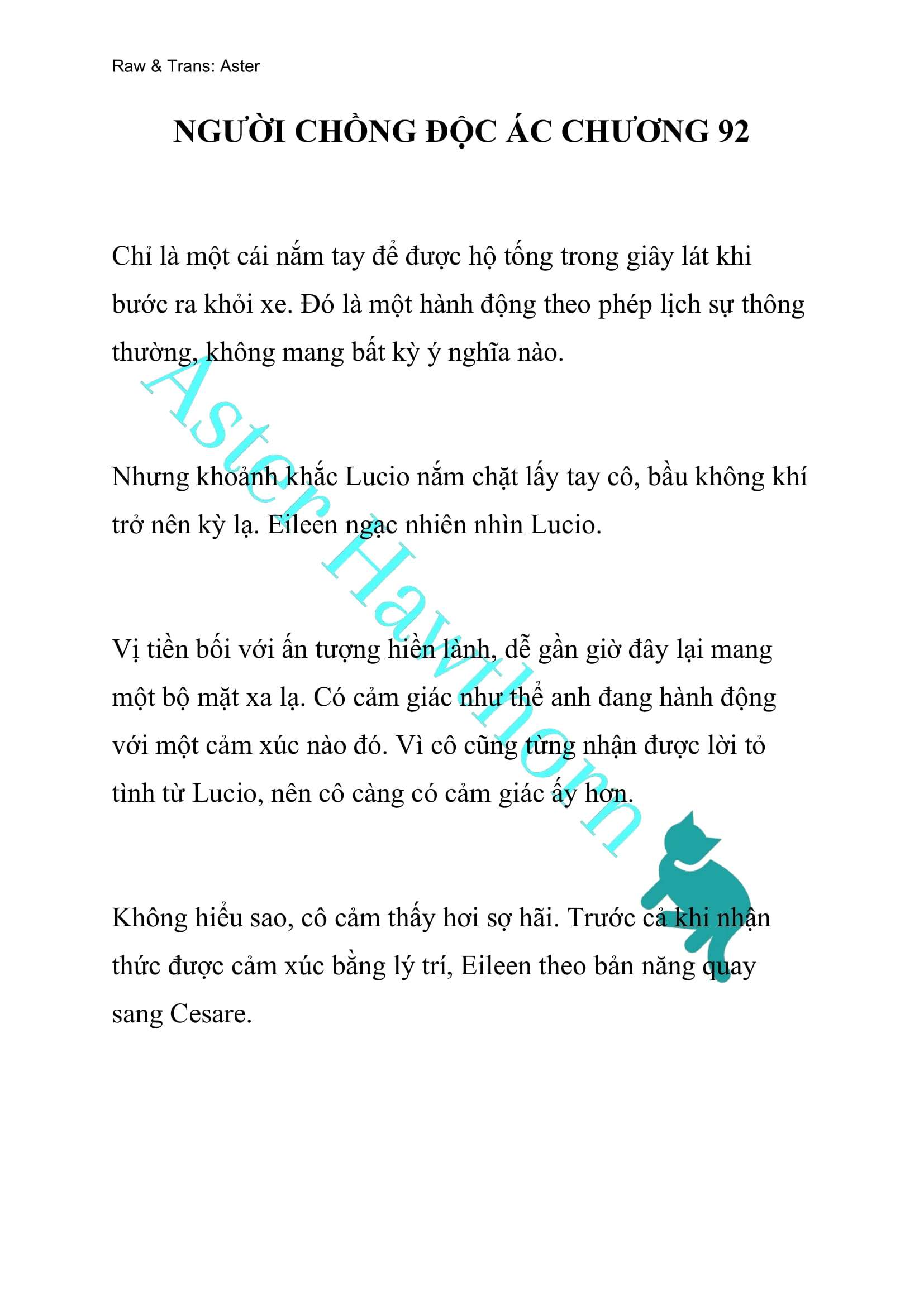 [NOVEL] Người Chồng Độc Ác 