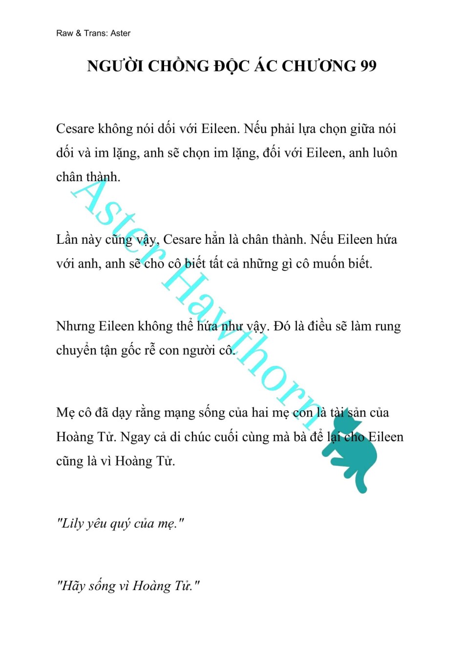 [NOVEL] Người Chồng Độc Ác 