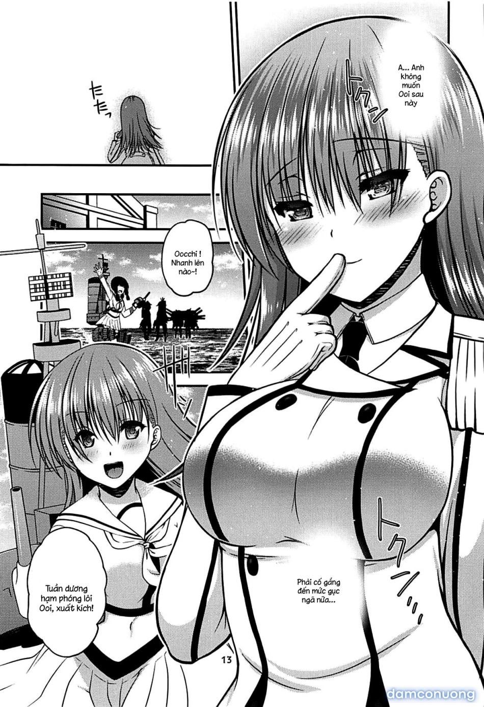 Yakimochi Ooi to Renjun to (Kantai Collection) 