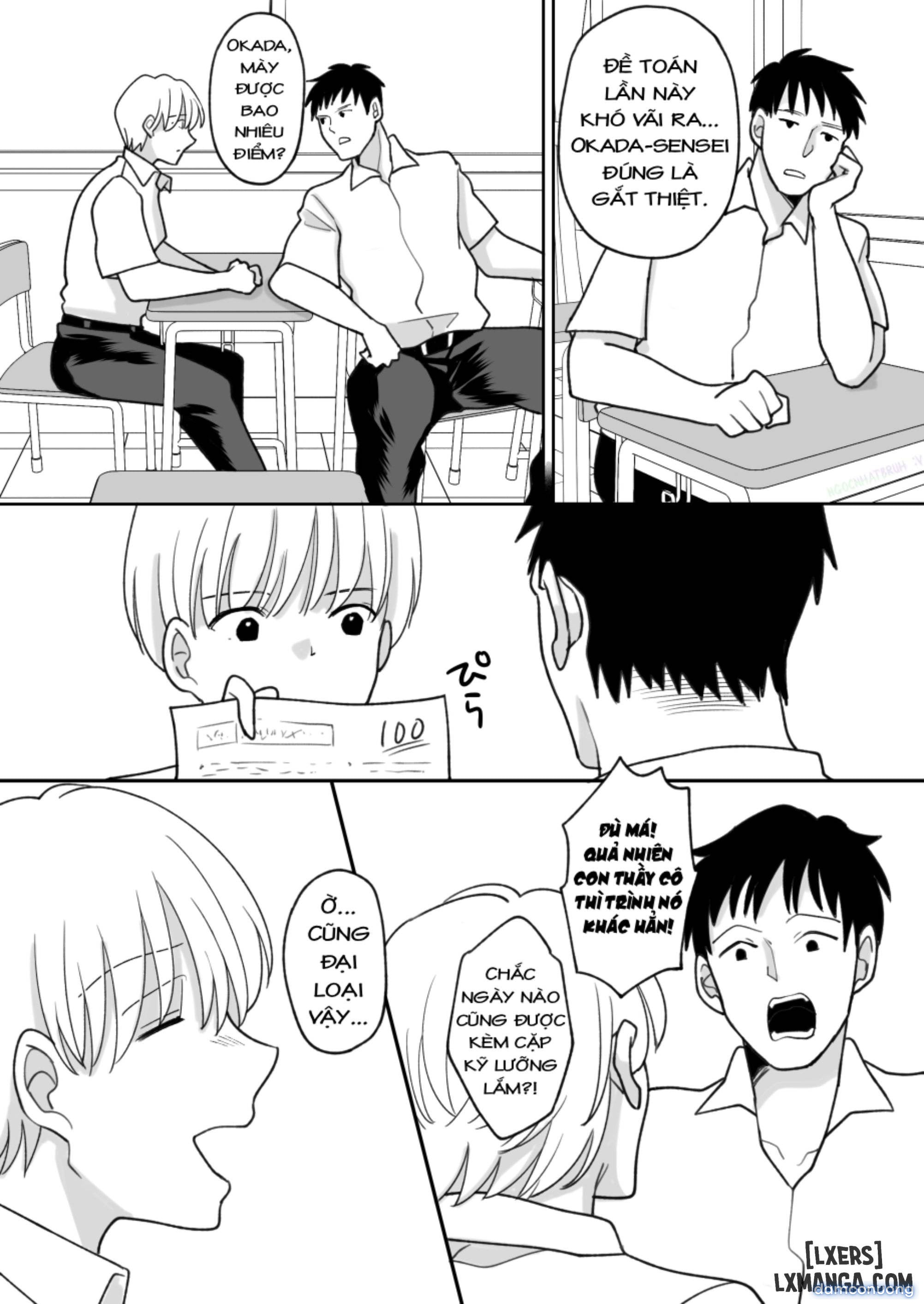 Suugaku Kyoushi no Kaa-san ga Taiiku Kyoushi ni Netorareru 